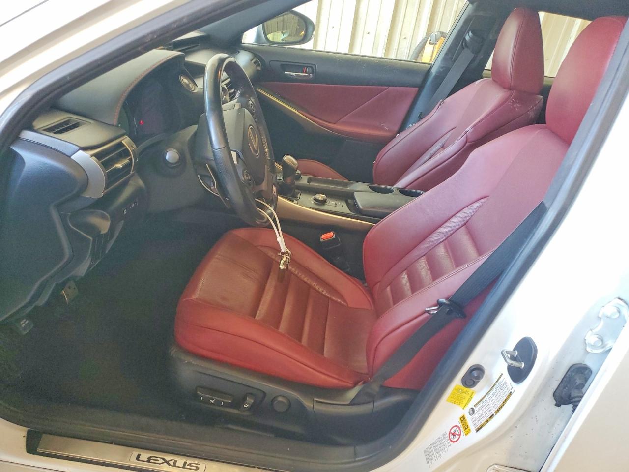 2015 Lexus Is 250 White vin: JTHBF1D28F5080490