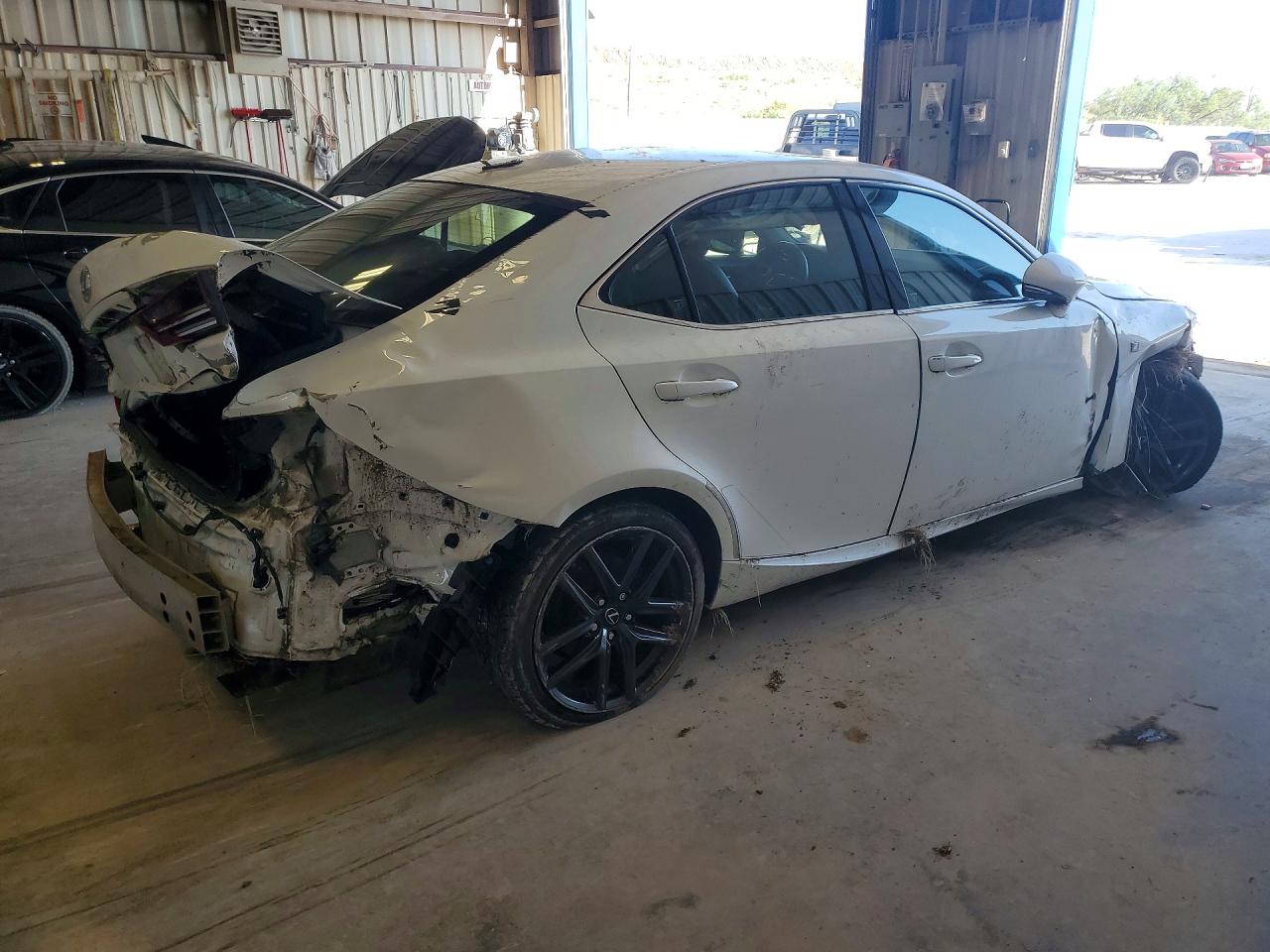 2015 Lexus Is 250 White vin: JTHBF1D28F5080490