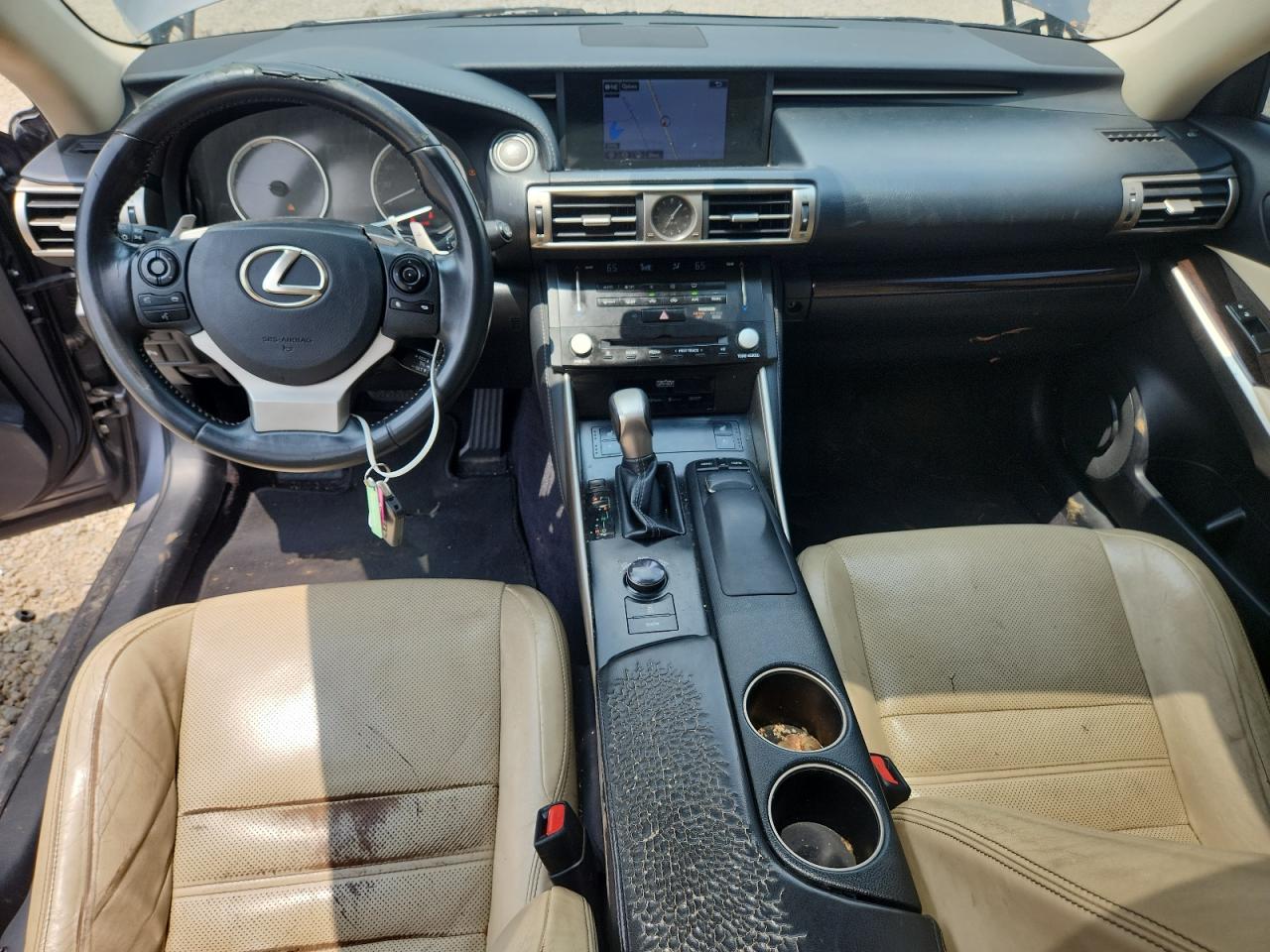 2014 Lexus Is 250 Угольный vin: JTHBF1D29E5006204