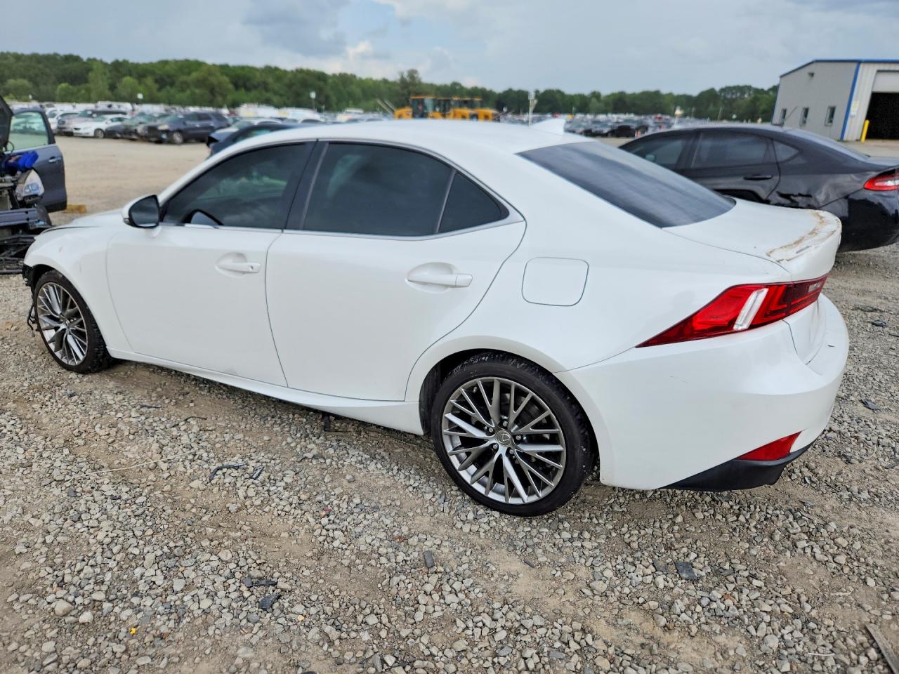 2014 Lexus Is 250 Белый vin: JTHBF1D29E5010821
