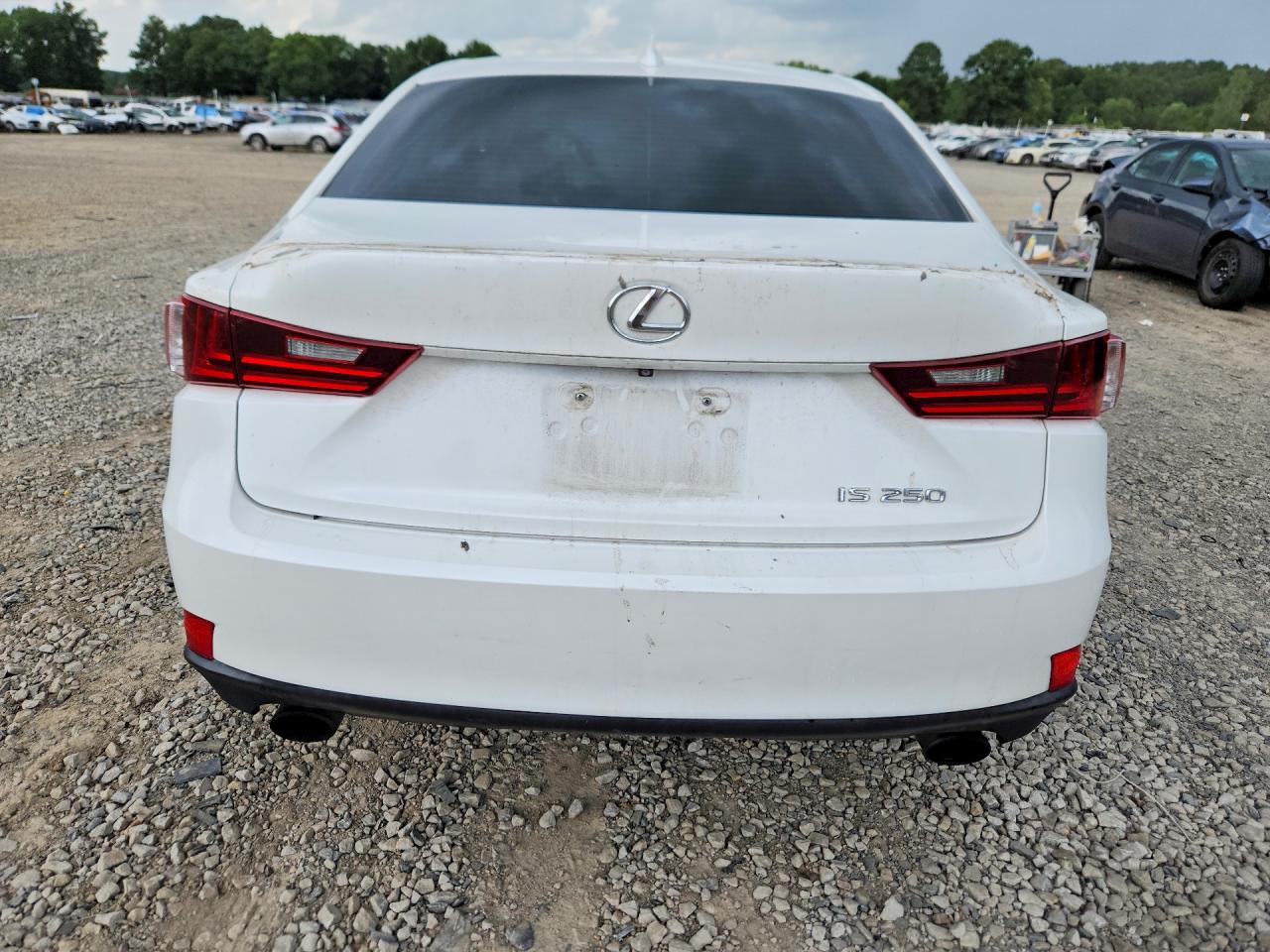 2014 Lexus Is 250 Белый vin: JTHBF1D29E5010821