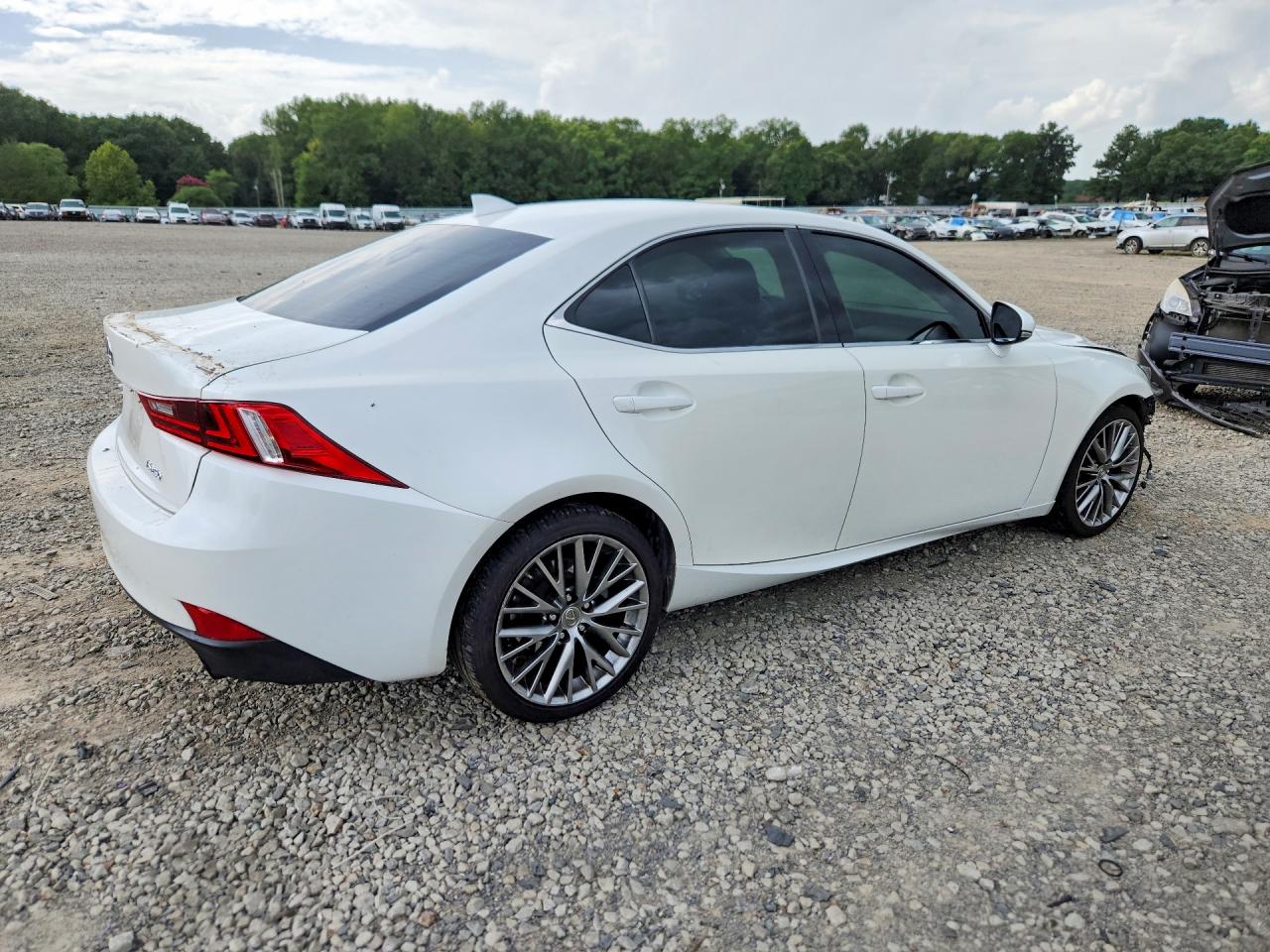 2014 Lexus Is 250 Белый vin: JTHBF1D29E5010821