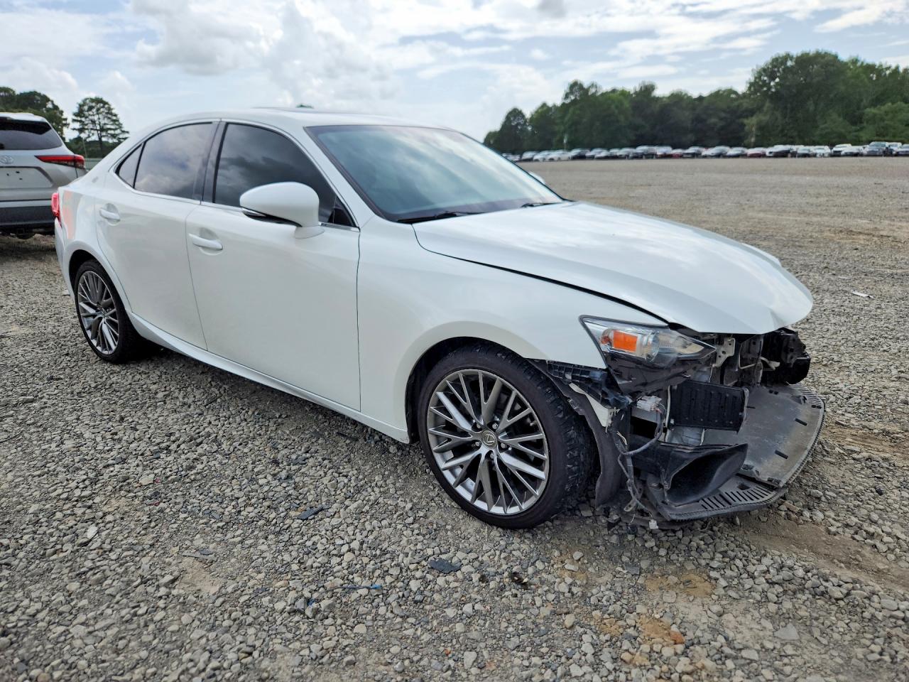 2014 Lexus Is 250 Белый vin: JTHBF1D29E5010821