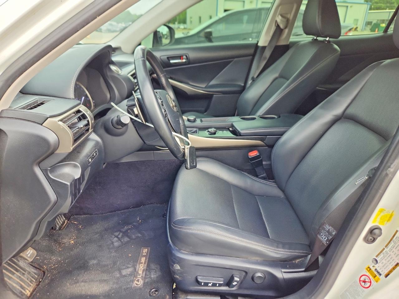 2014 Lexus Is 250 Белый vin: JTHBF1D29E5010821