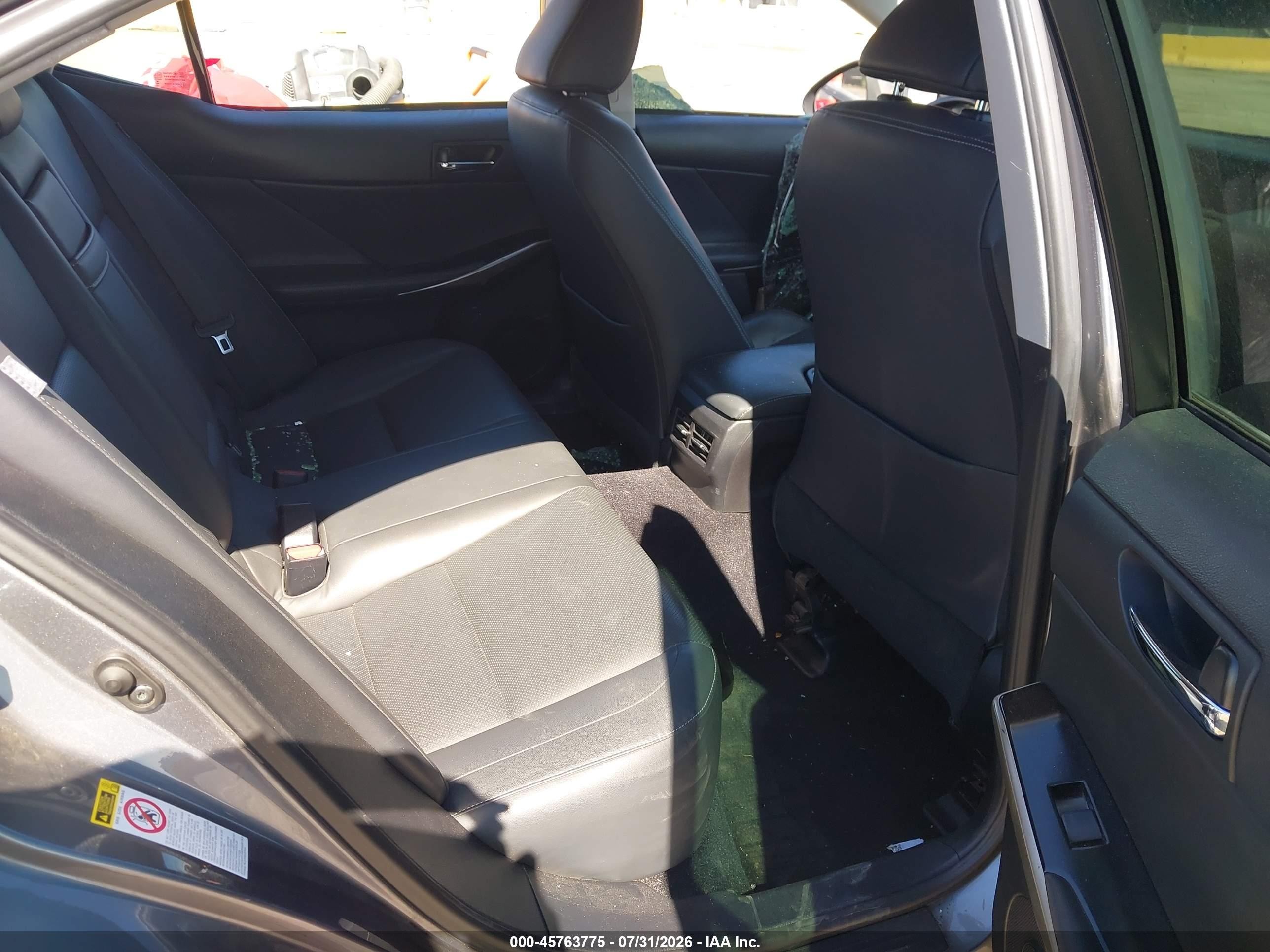 2014 Lexus Is 250   Gray vin: JTHBF1D29E5017090
