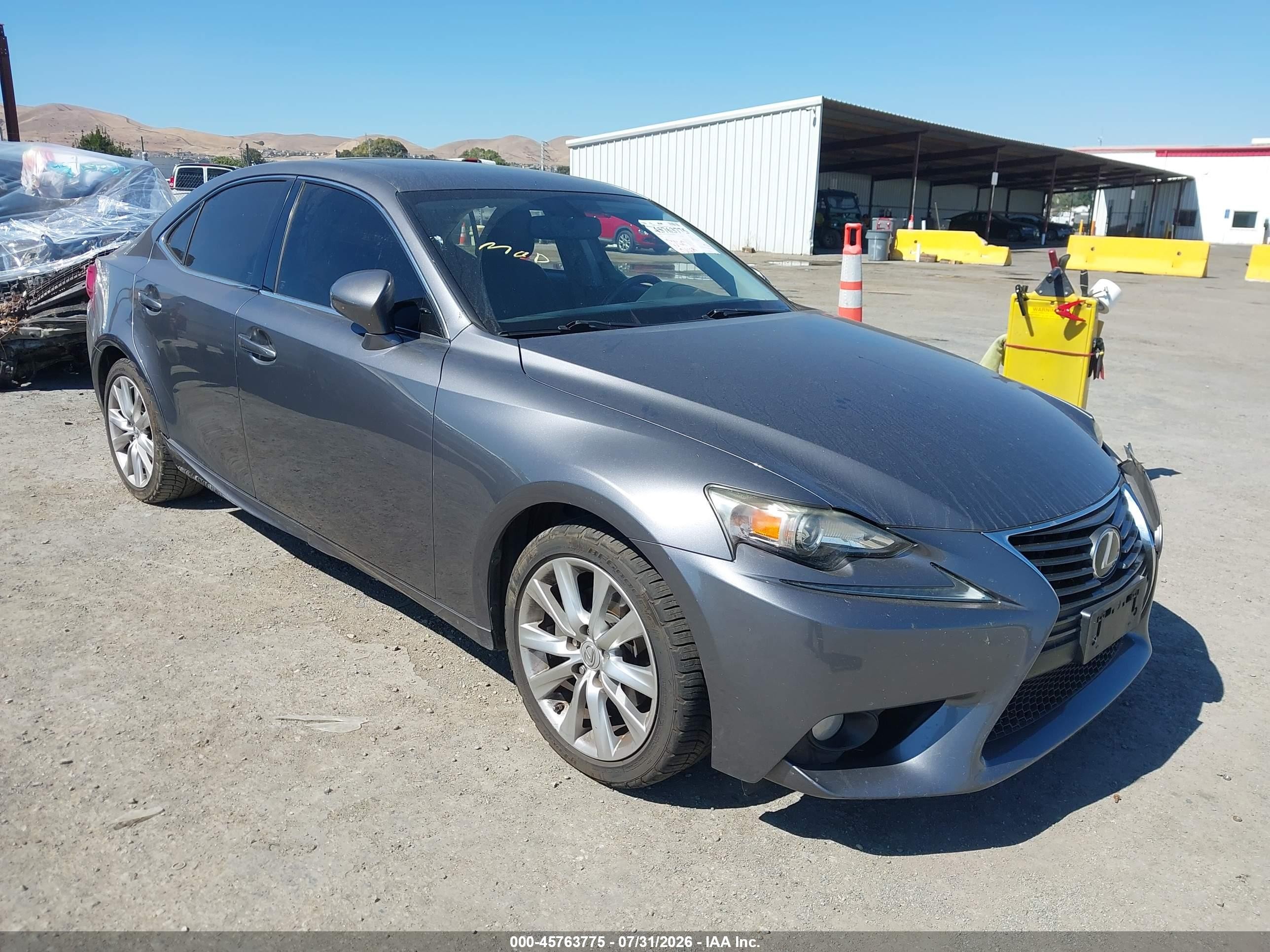 2014 Lexus Is 250   Gray vin: JTHBF1D29E5017090