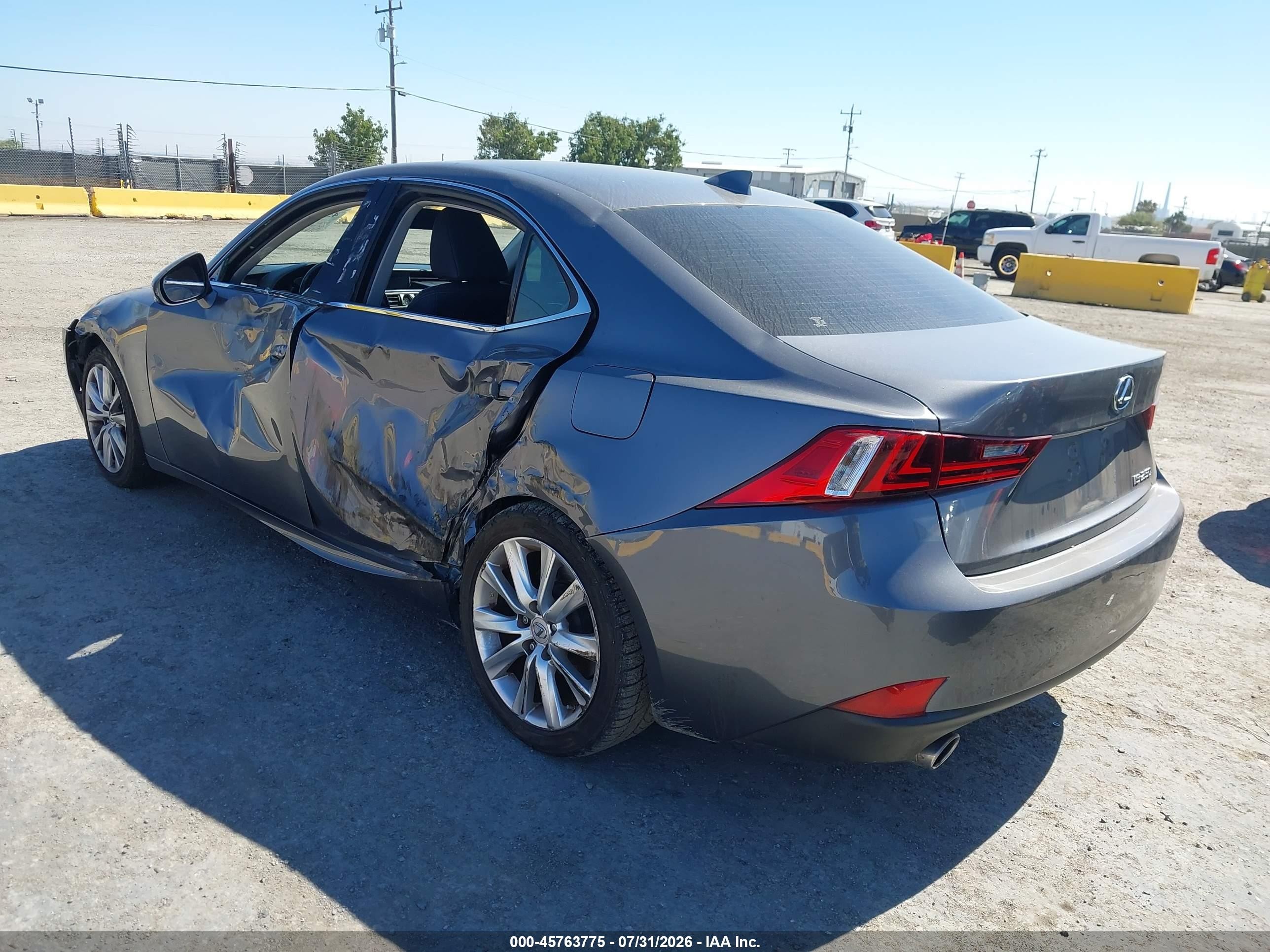 2014 Lexus Is 250   Gray vin: JTHBF1D29E5017090