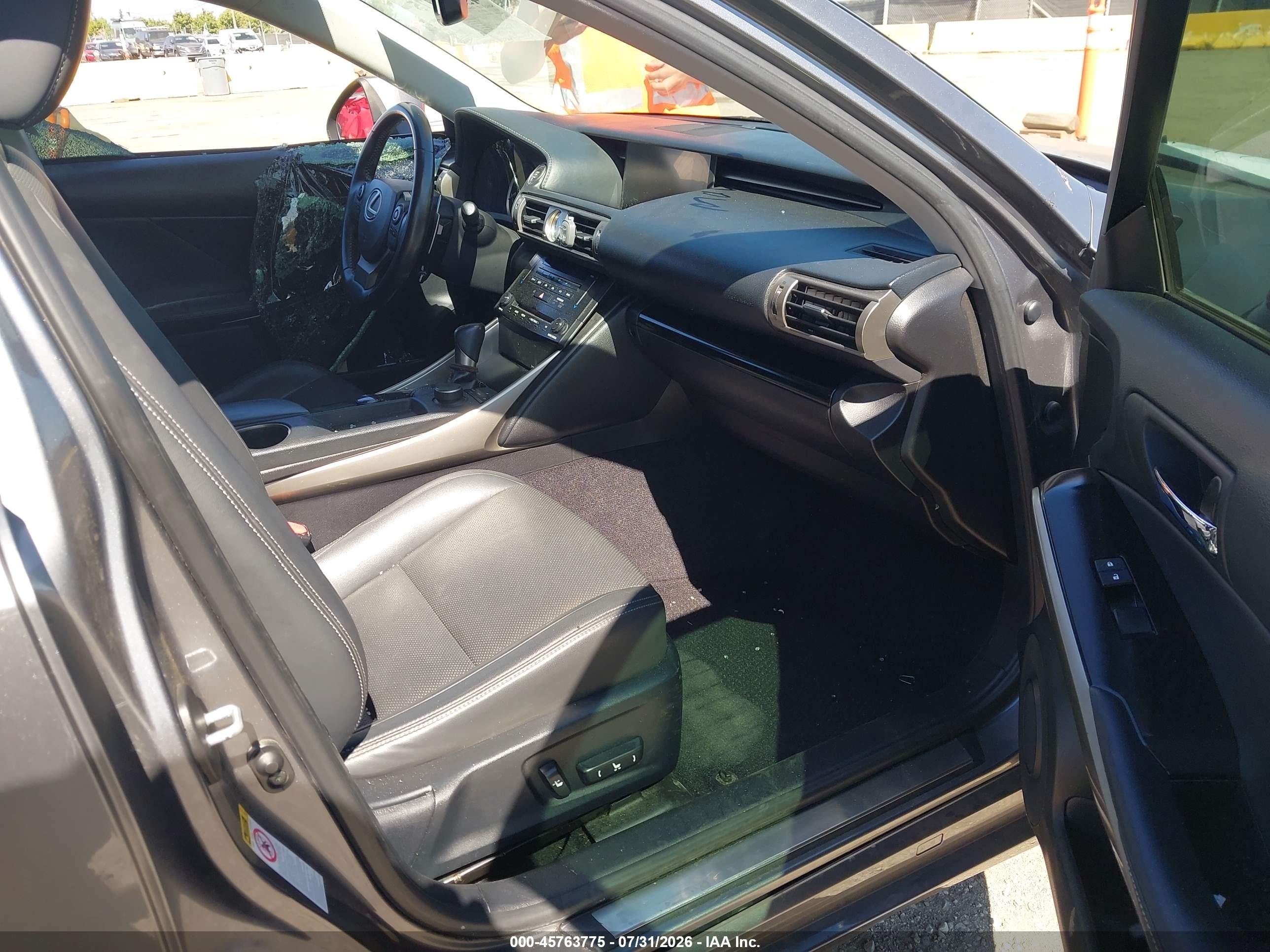 2014 Lexus Is 250   Gray vin: JTHBF1D29E5017090