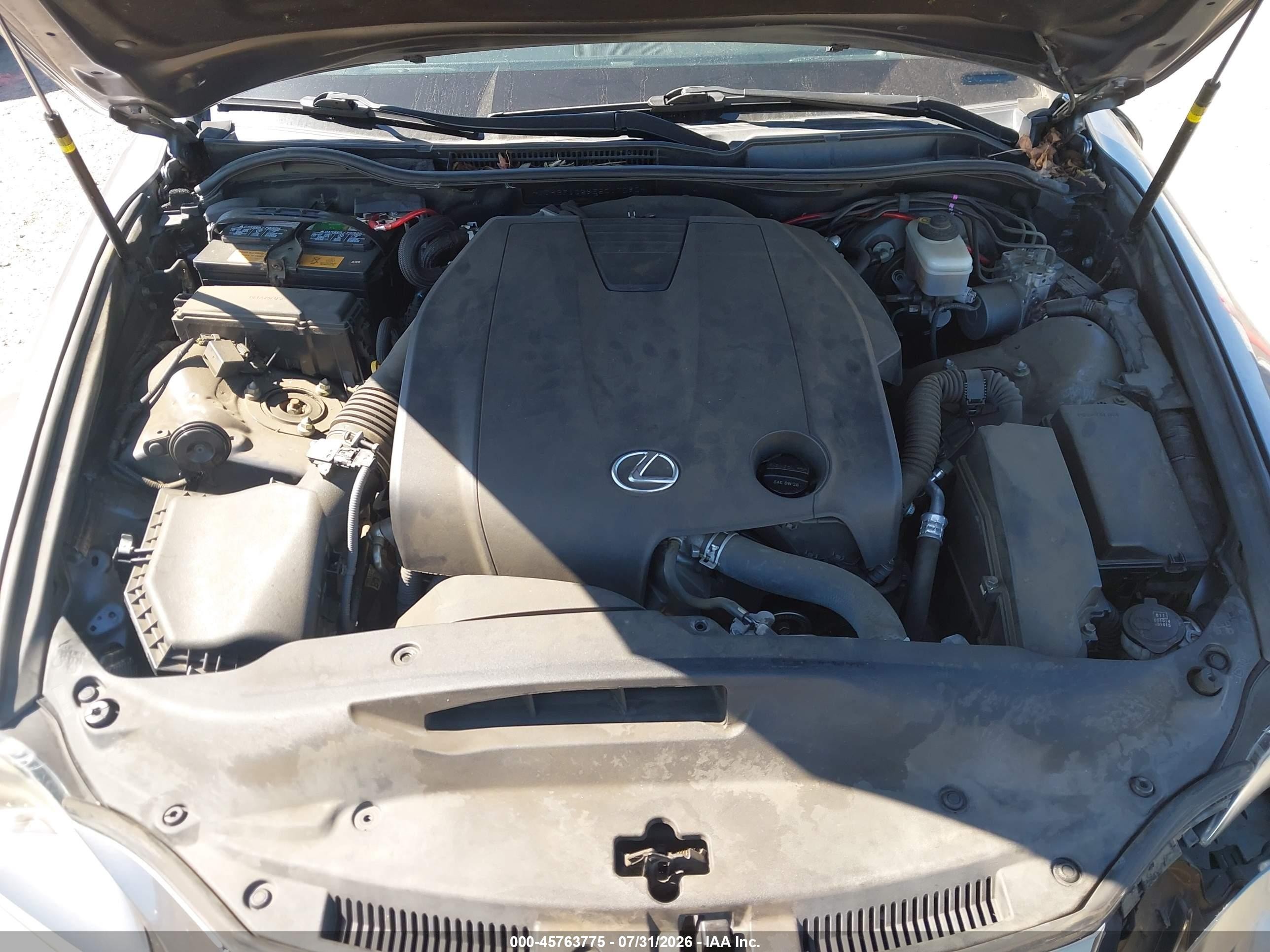 2014 Lexus Is 250   Gray vin: JTHBF1D29E5017090