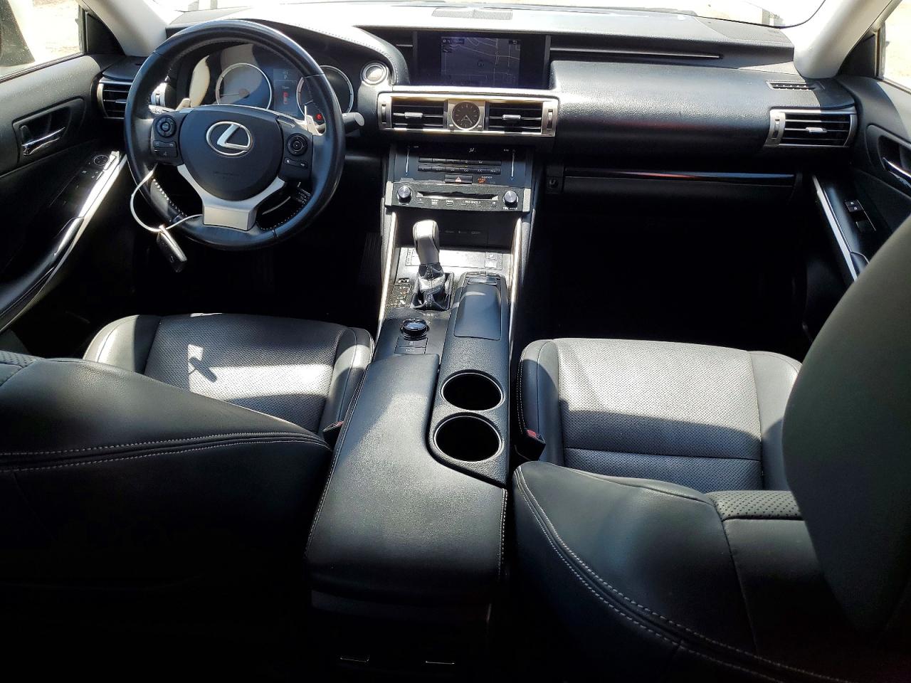 2014 Lexus Is 250 White vin: JTHBF1D29E5018207