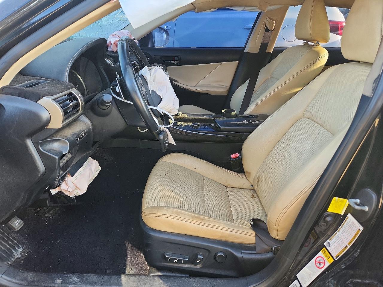 2014 Lexus Is 250 Black vin: JTHBF1D29E5018708