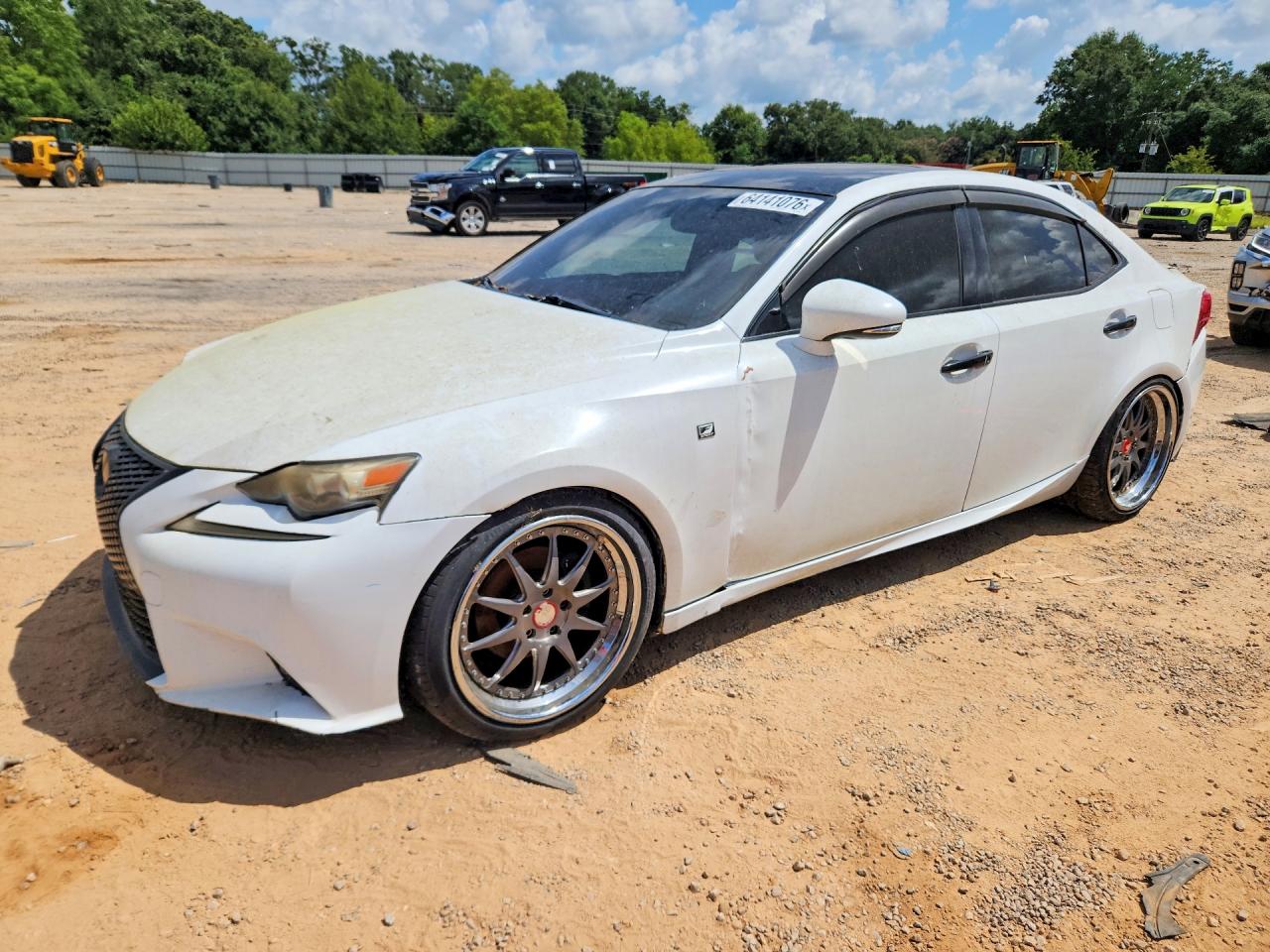 2014 Lexus Is 250 White vin: JTHBF1D29E5018899