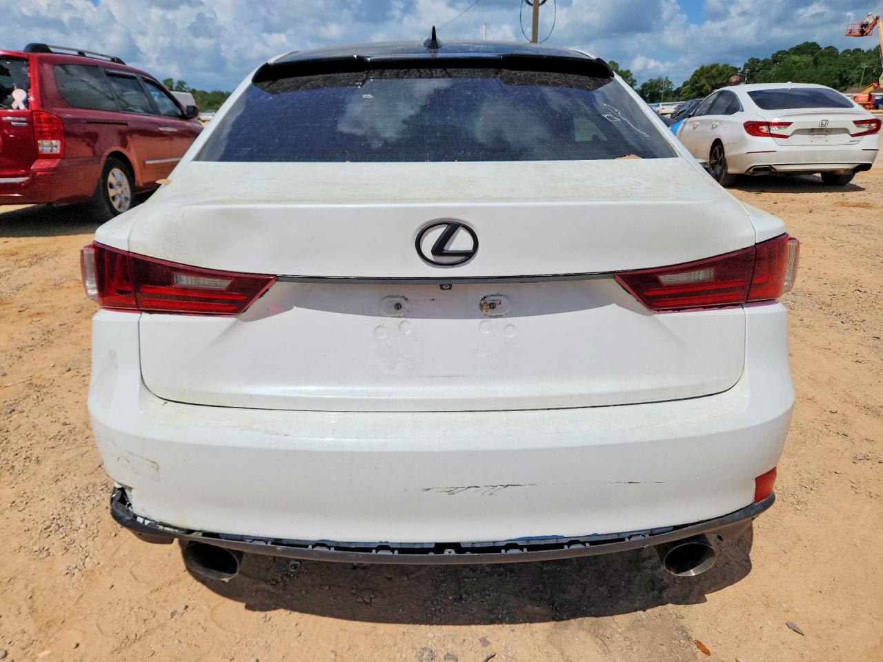 2014 Lexus Is 250 White vin: JTHBF1D29E5018899
