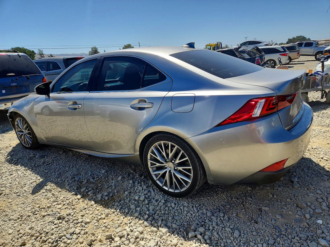 2014 Lexus Is 250 Серебряный vin: JTHBF1D29E5021396