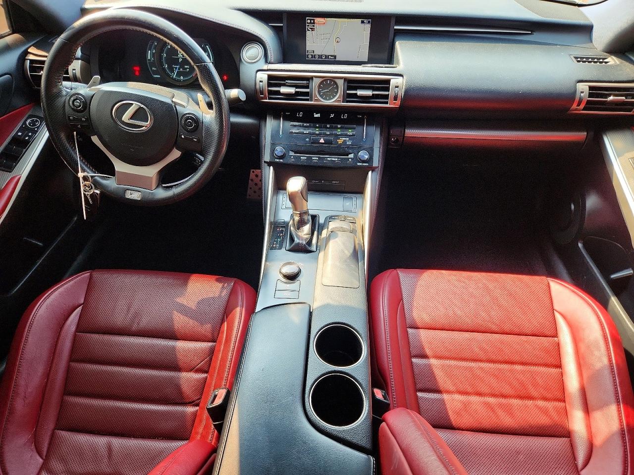 2014 Lexus Is 250 White vin: JTHBF1D29E5023407