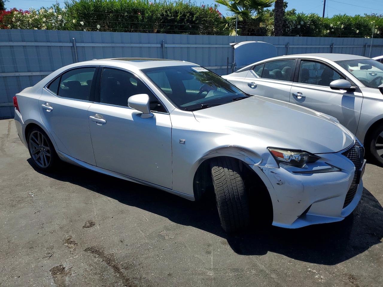 2014 Lexus Is 250 Silver vin: JTHBF1D29E5029031