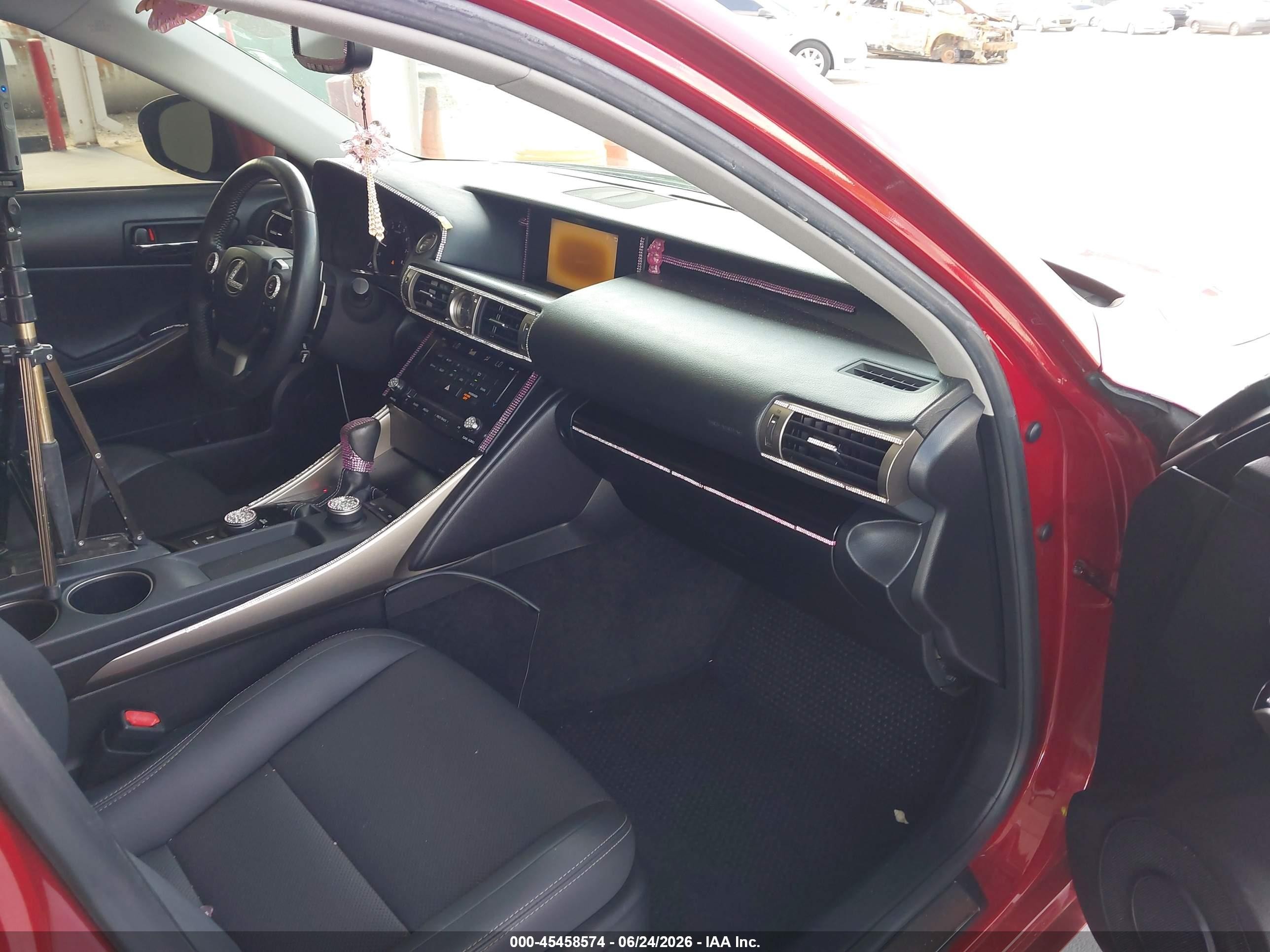 2014 Lexus Is 250   Red vin: JTHBF1D29E5037467
