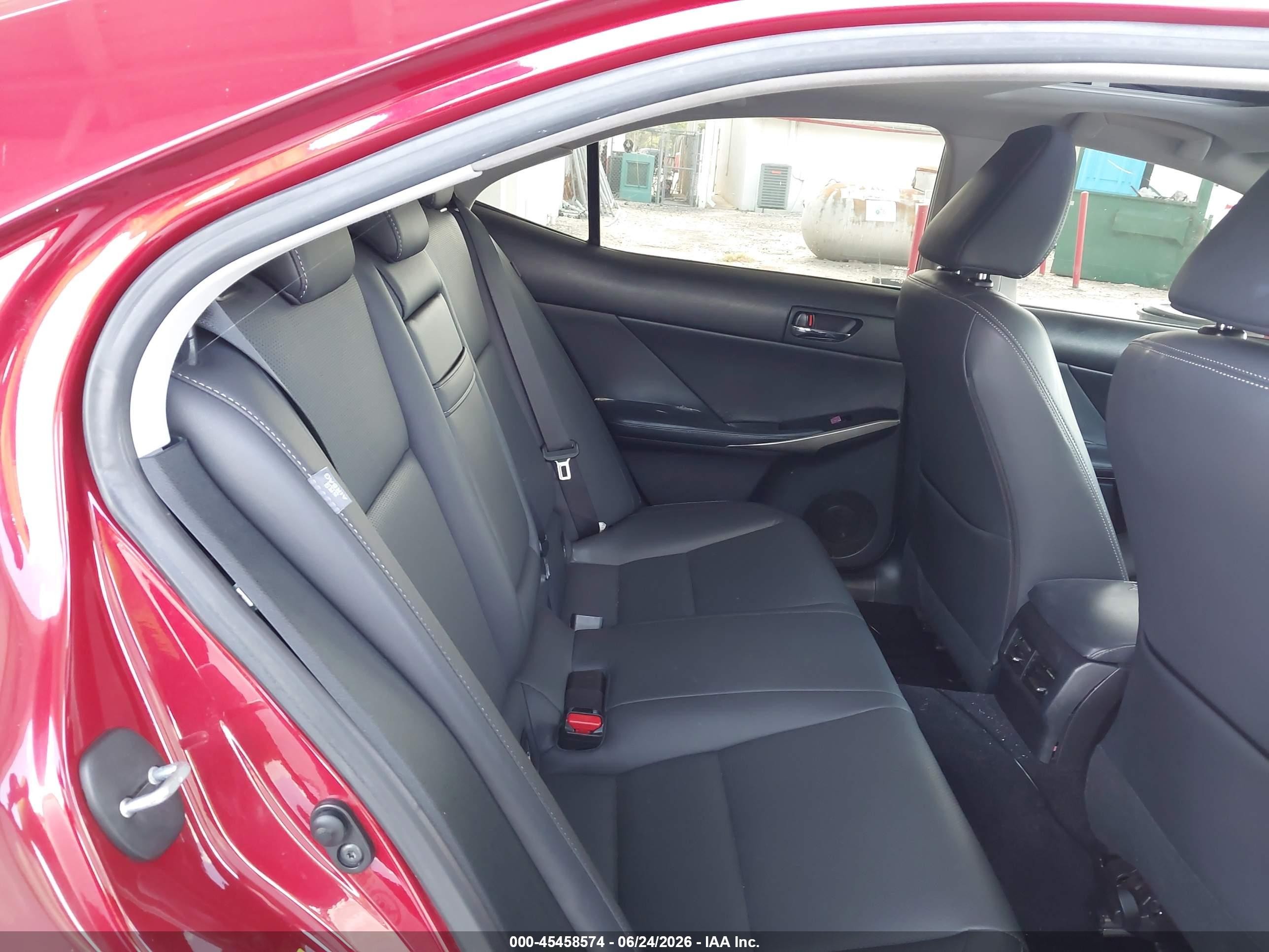 2014 Lexus Is 250   Red vin: JTHBF1D29E5037467