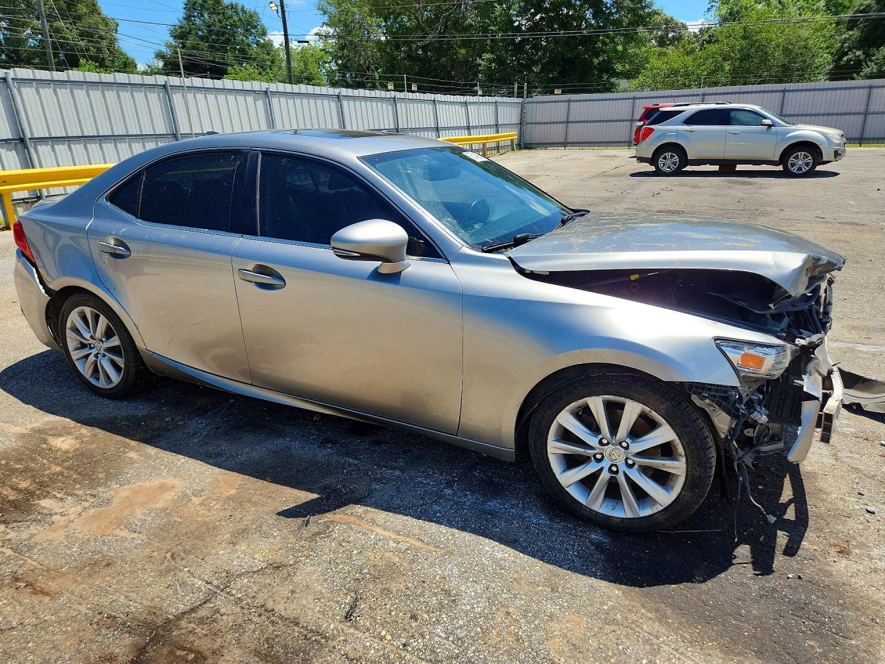 2014 Lexus Is 250 Серебряный vin: JTHBF1D29E5040255
