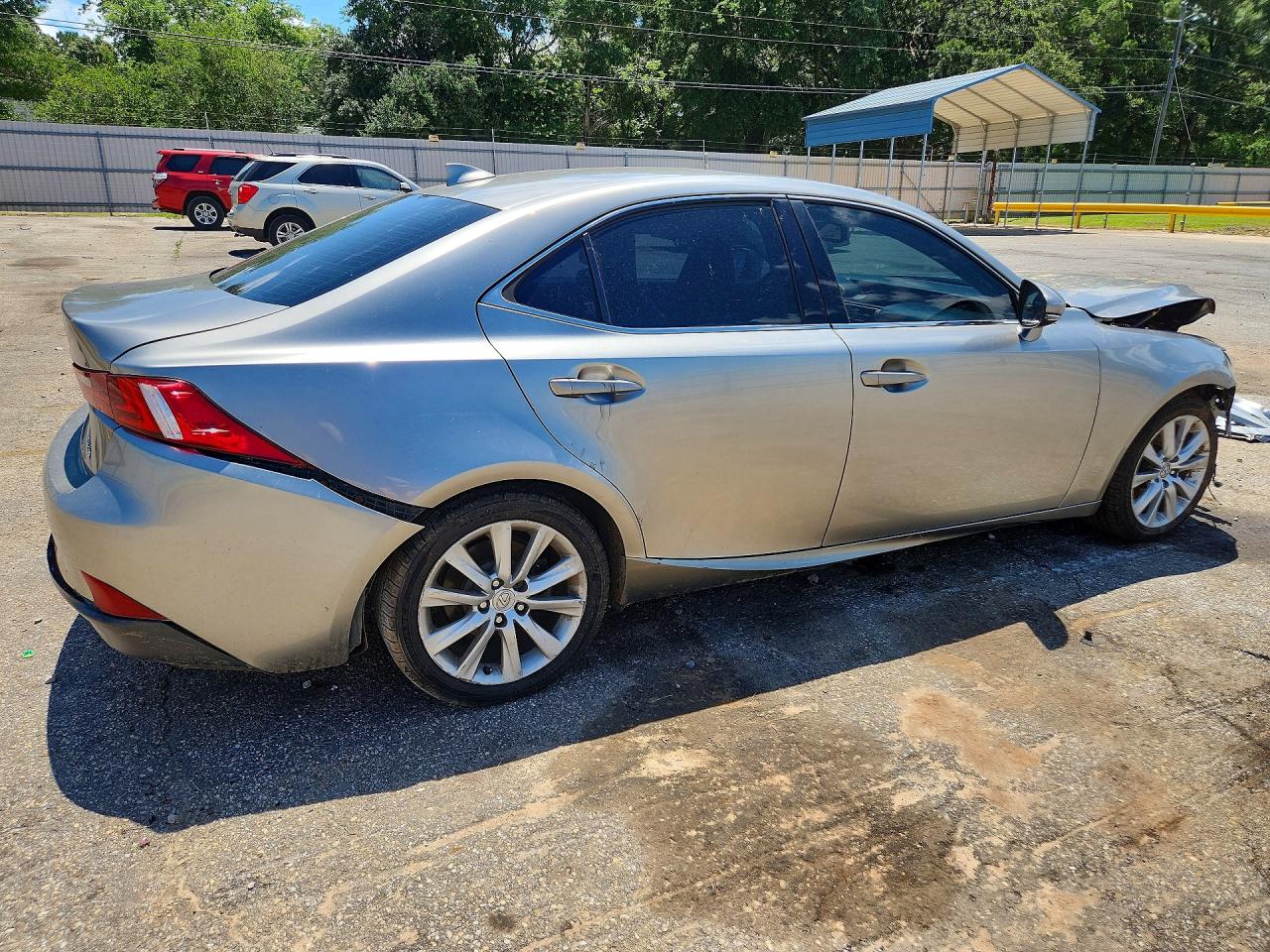 2014 Lexus Is 250 Серебряный vin: JTHBF1D29E5040255