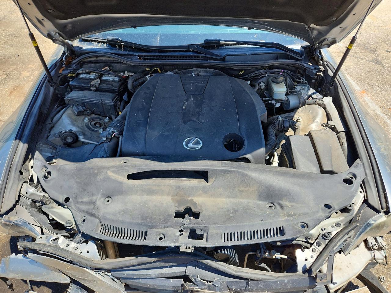 2014 Lexus Is 250 Серебряный vin: JTHBF1D29E5040255