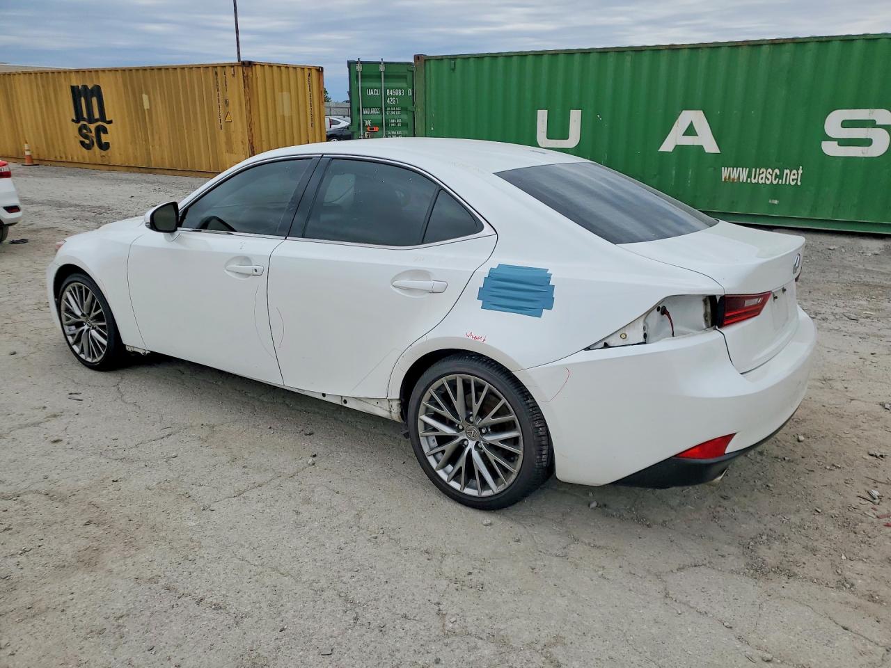 2015 Lexus Is 250 White vin: JTHBF1D29F5045974