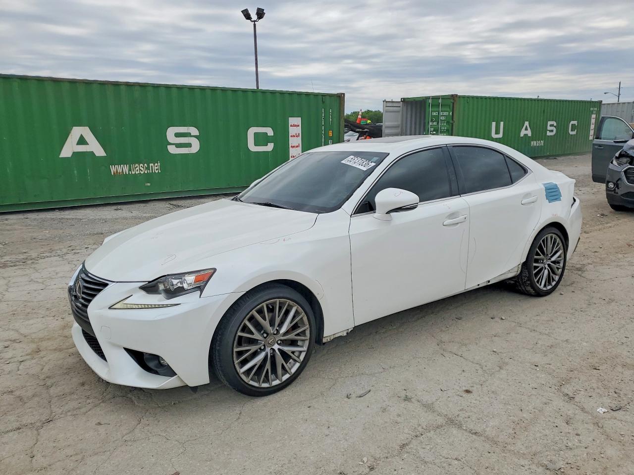2015 Lexus Is 250 White vin: JTHBF1D29F5045974