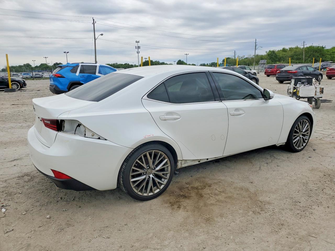 2015 Lexus Is 250 White vin: JTHBF1D29F5045974
