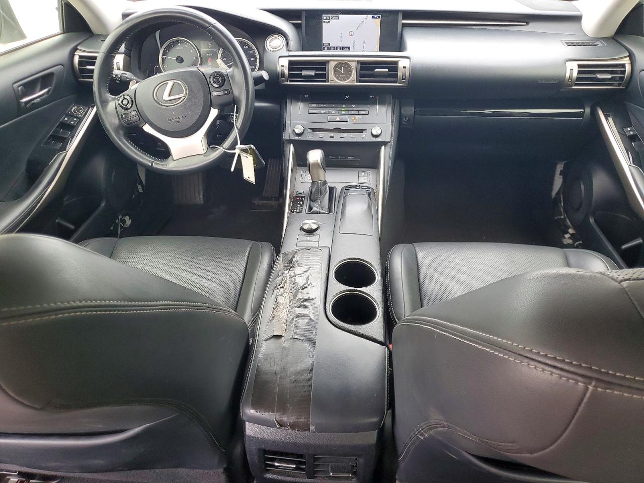 2015 Lexus Is 250 White vin: JTHBF1D29F5045974