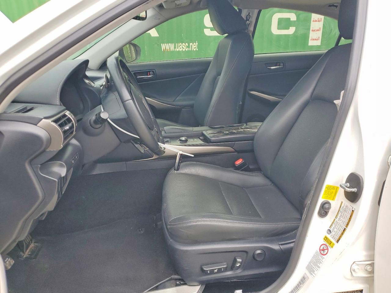 2015 Lexus Is 250 White vin: JTHBF1D29F5045974