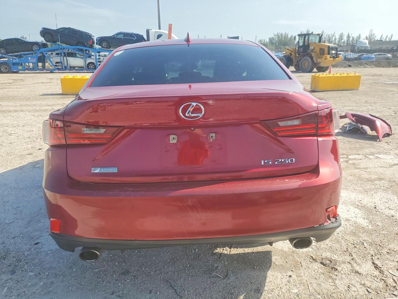 2015 Lexus Is 250 Burgundy vin: JTHBF1D29F5047403