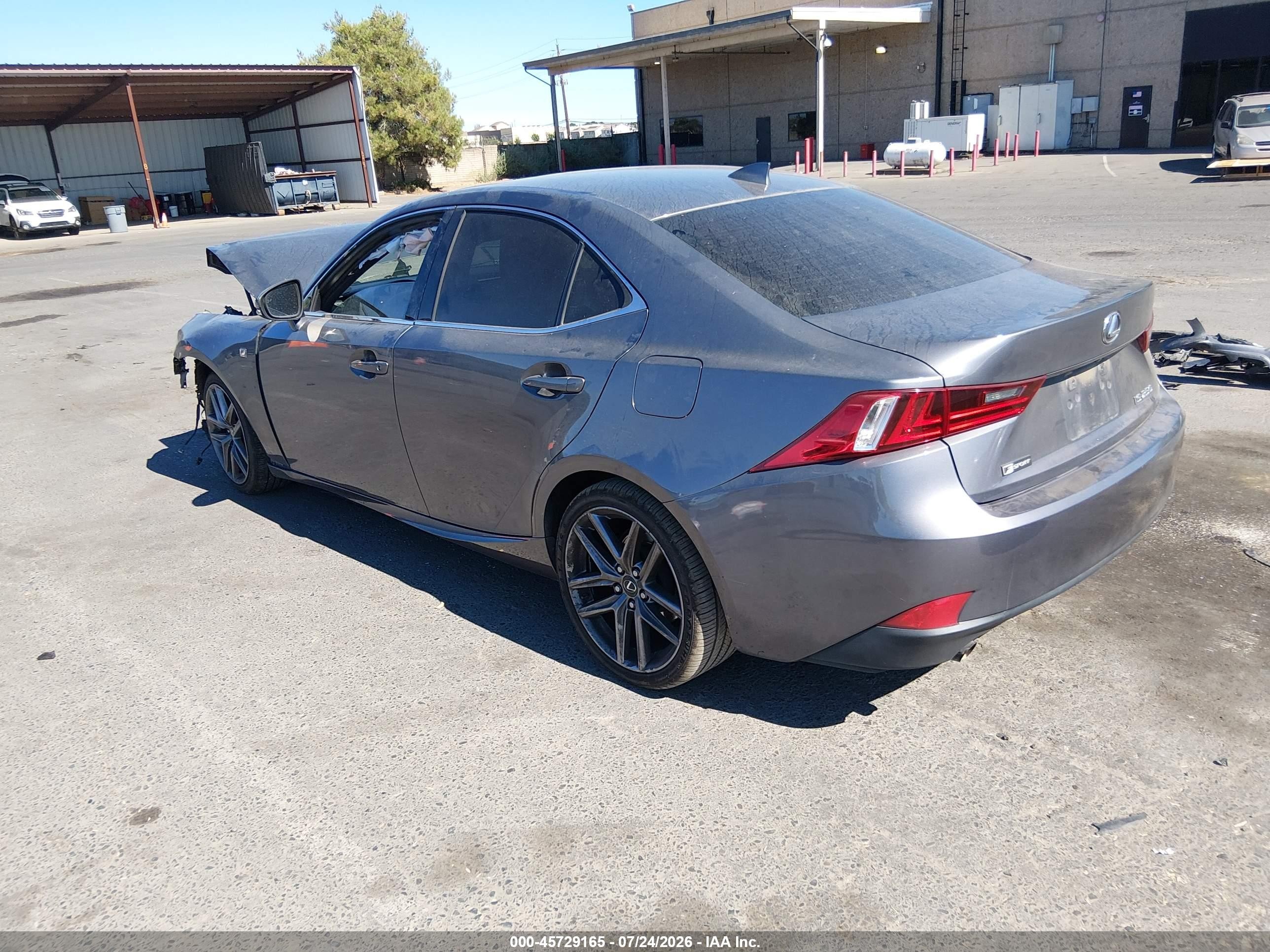 2015 Lexus Is 250   Gray vin: JTHBF1D29F5053329