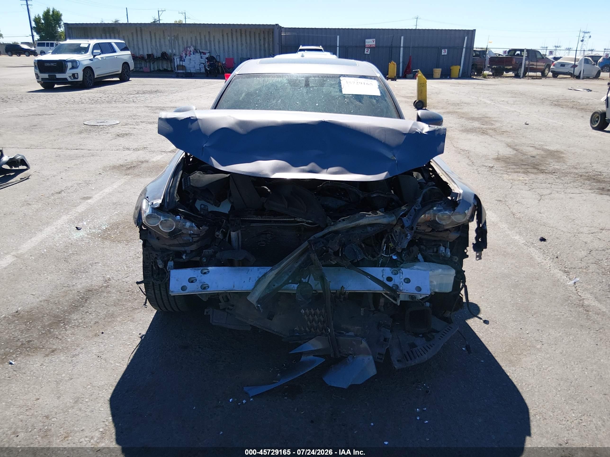 2015 Lexus Is 250   Gray vin: JTHBF1D29F5053329