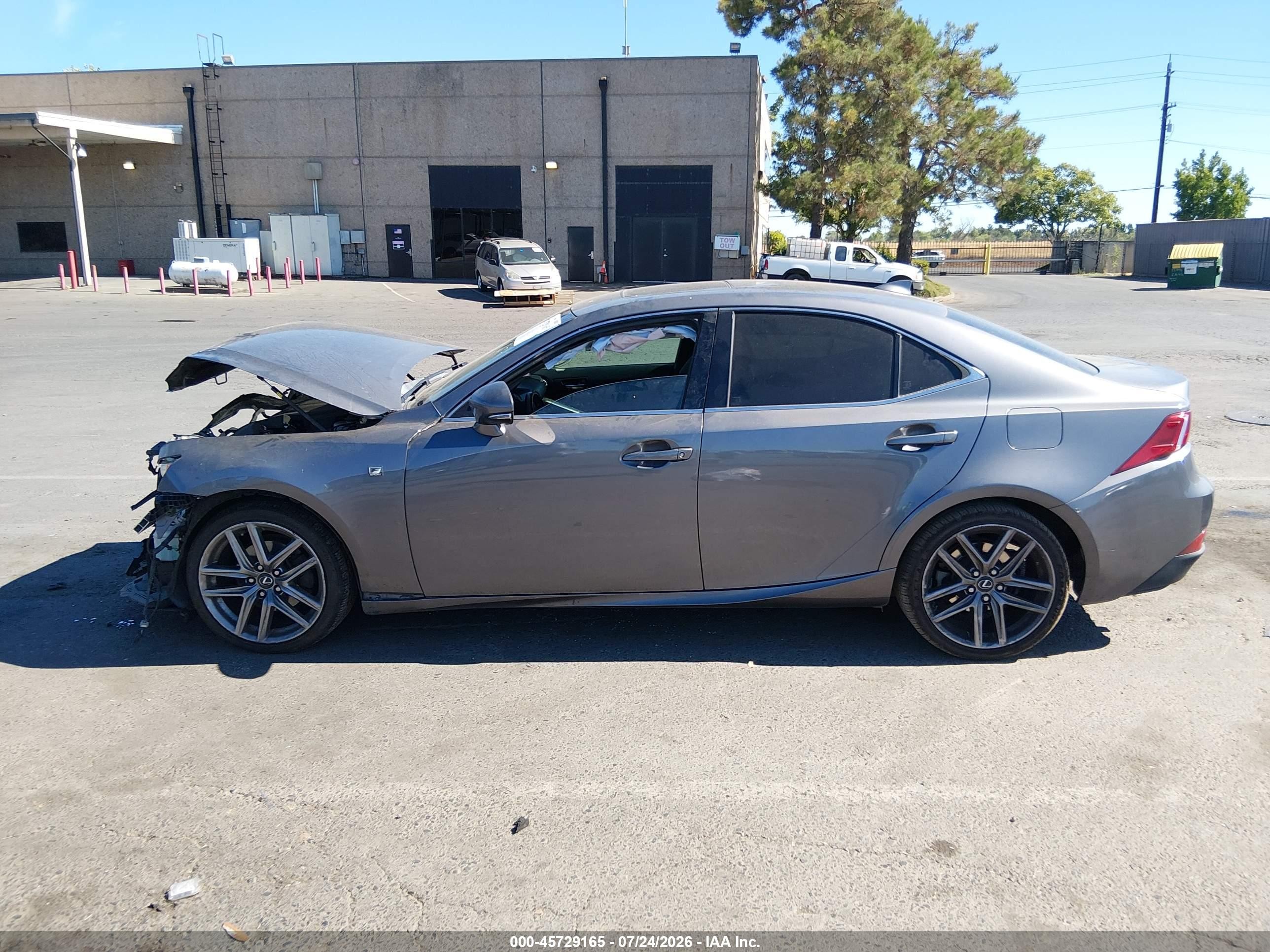 2015 Lexus Is 250   Gray vin: JTHBF1D29F5053329