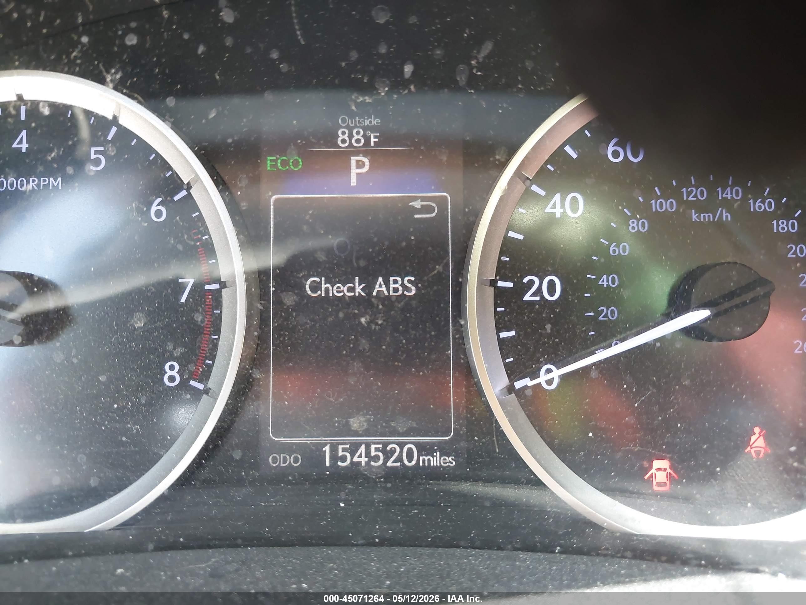 2015 Lexus Is 250   White vin: JTHBF1D29F5053864