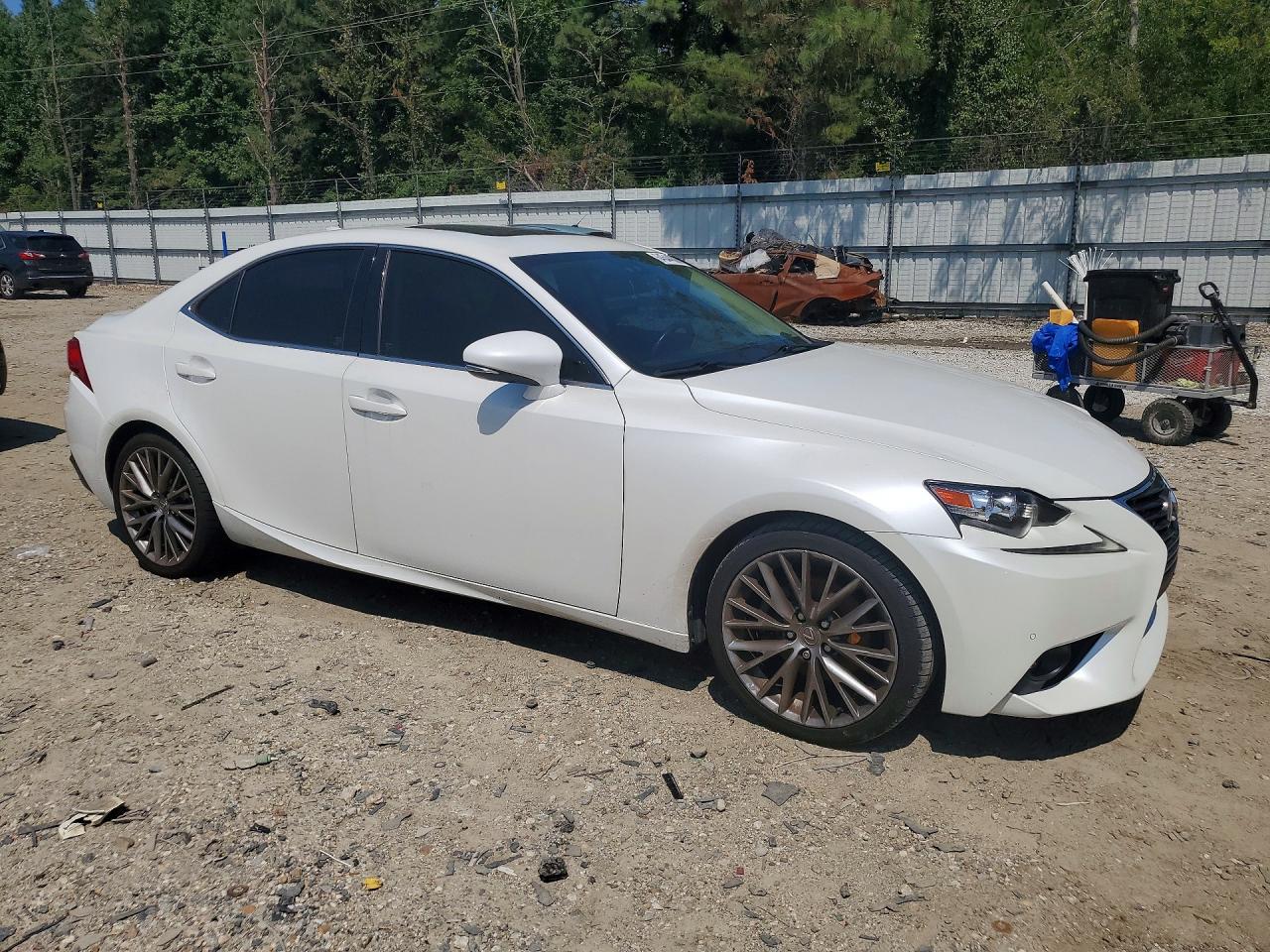 2015 Lexus Is 250 250 White vin: JTHBF1D29F5054464