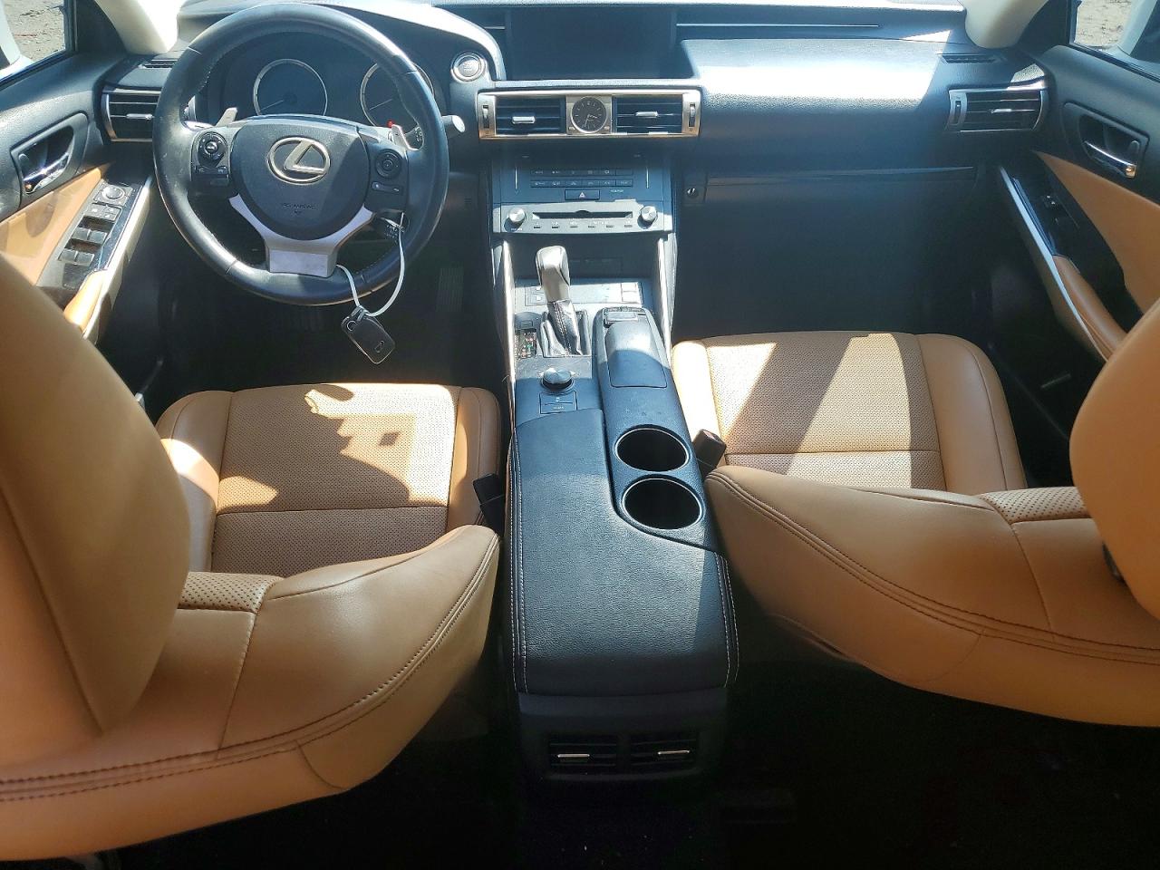 2015 Lexus Is 250 250 White vin: JTHBF1D29F5054464