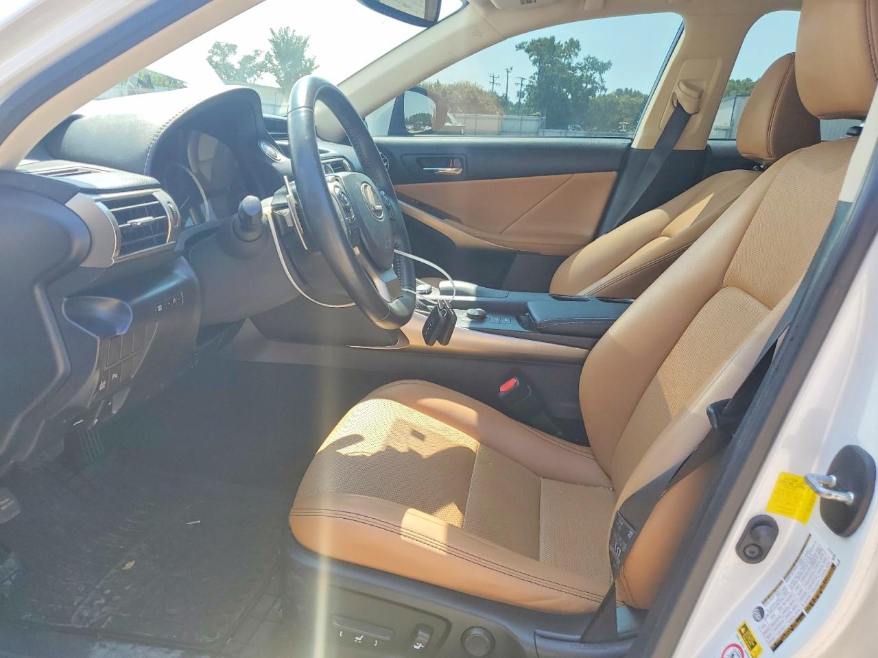 2015 Lexus Is 250 250 White vin: JTHBF1D29F5054464