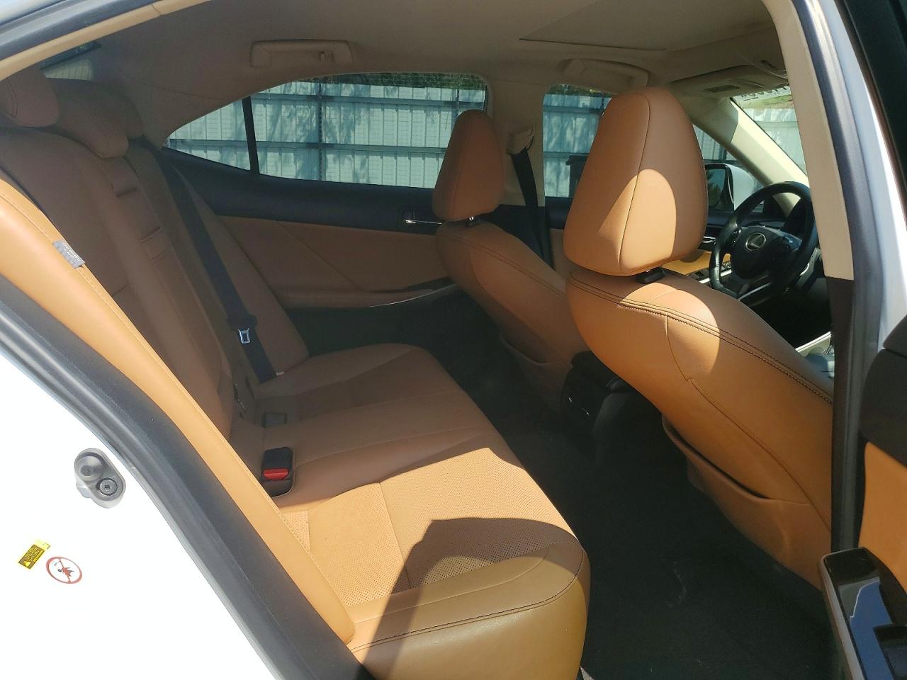 2015 Lexus Is 250 250 White vin: JTHBF1D29F5054464