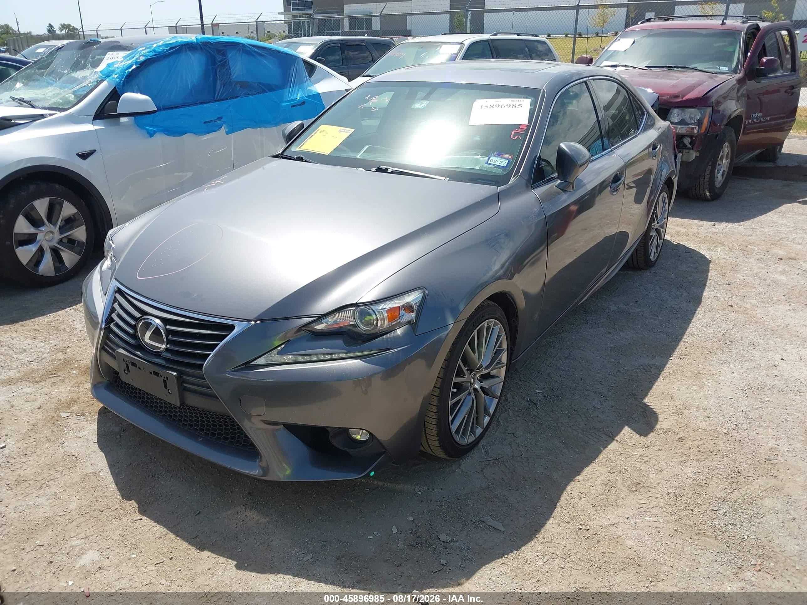 2015 Lexus Is 250 Brown vin: JTHBF1D29F5055792