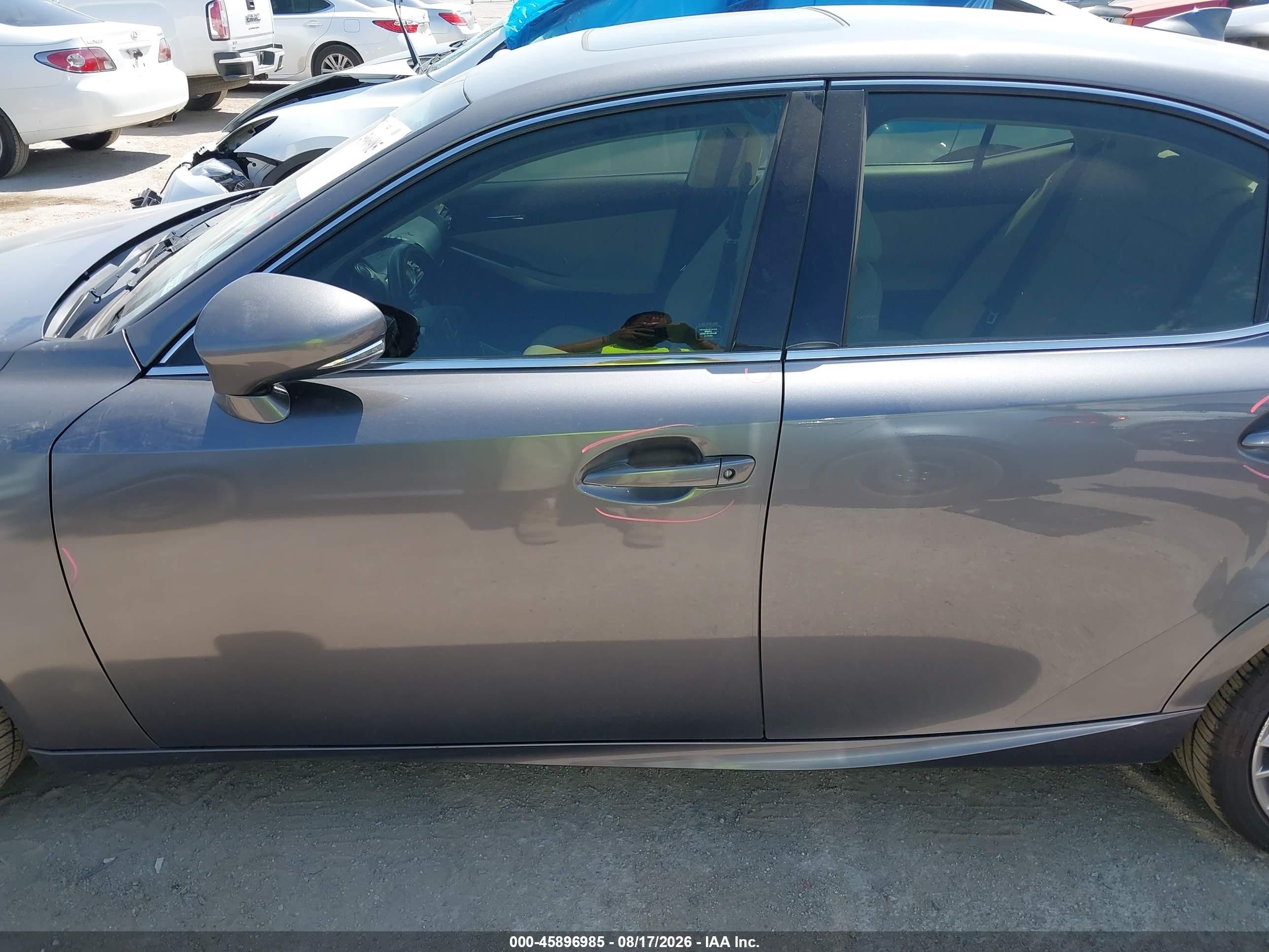 2015 Lexus Is 250 Brown vin: JTHBF1D29F5055792