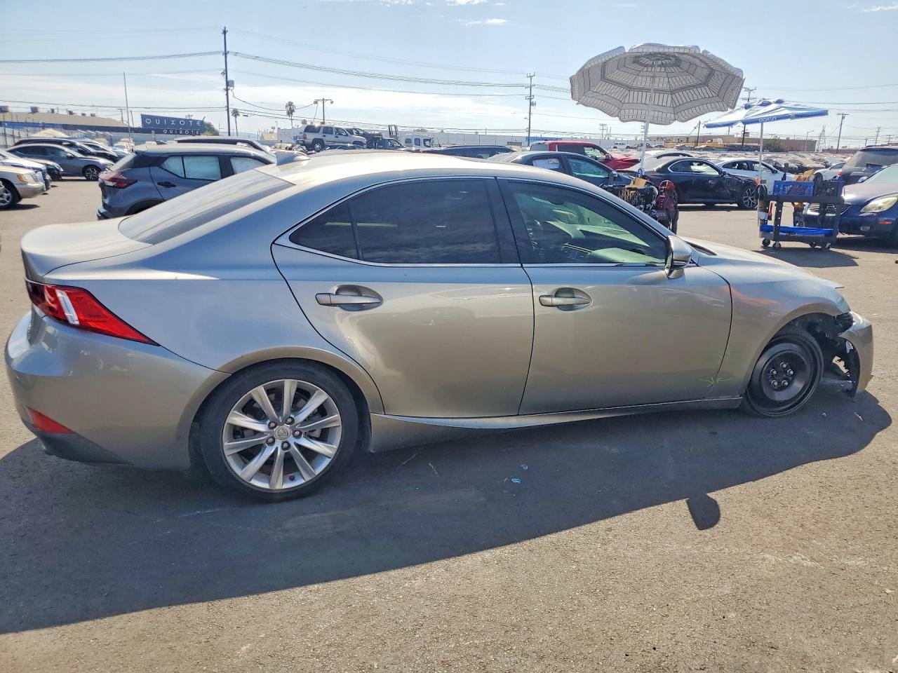 2015 Lexus Is 250 Gray vin: JTHBF1D29F5071216