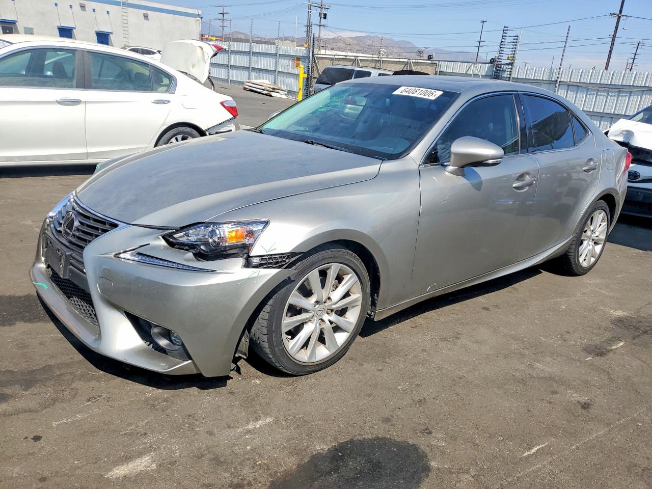 2015 Lexus Is 250 Серый vin: JTHBF1D29F5071216