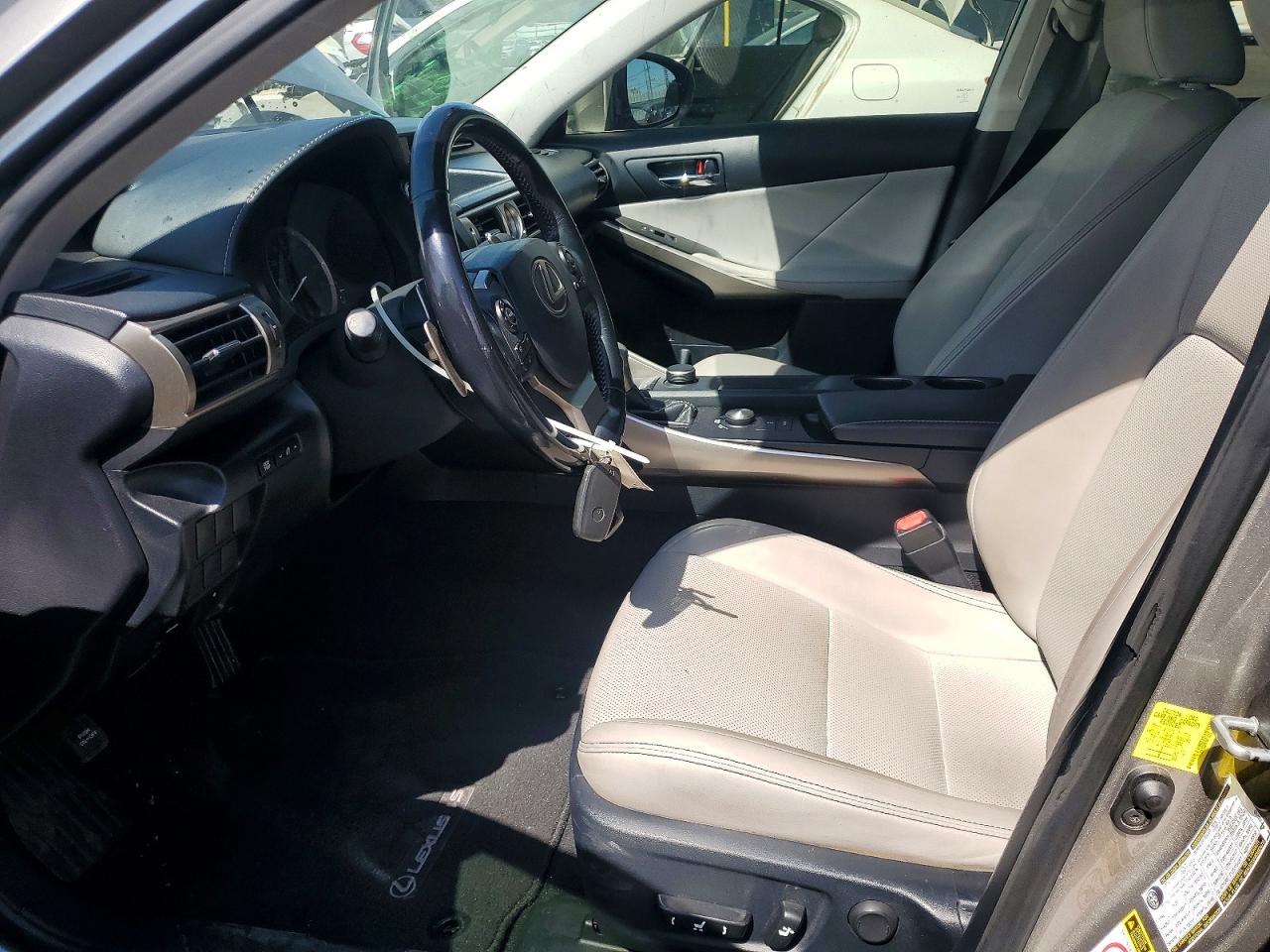 2015 Lexus Is 250 Gray vin: JTHBF1D29F5071216