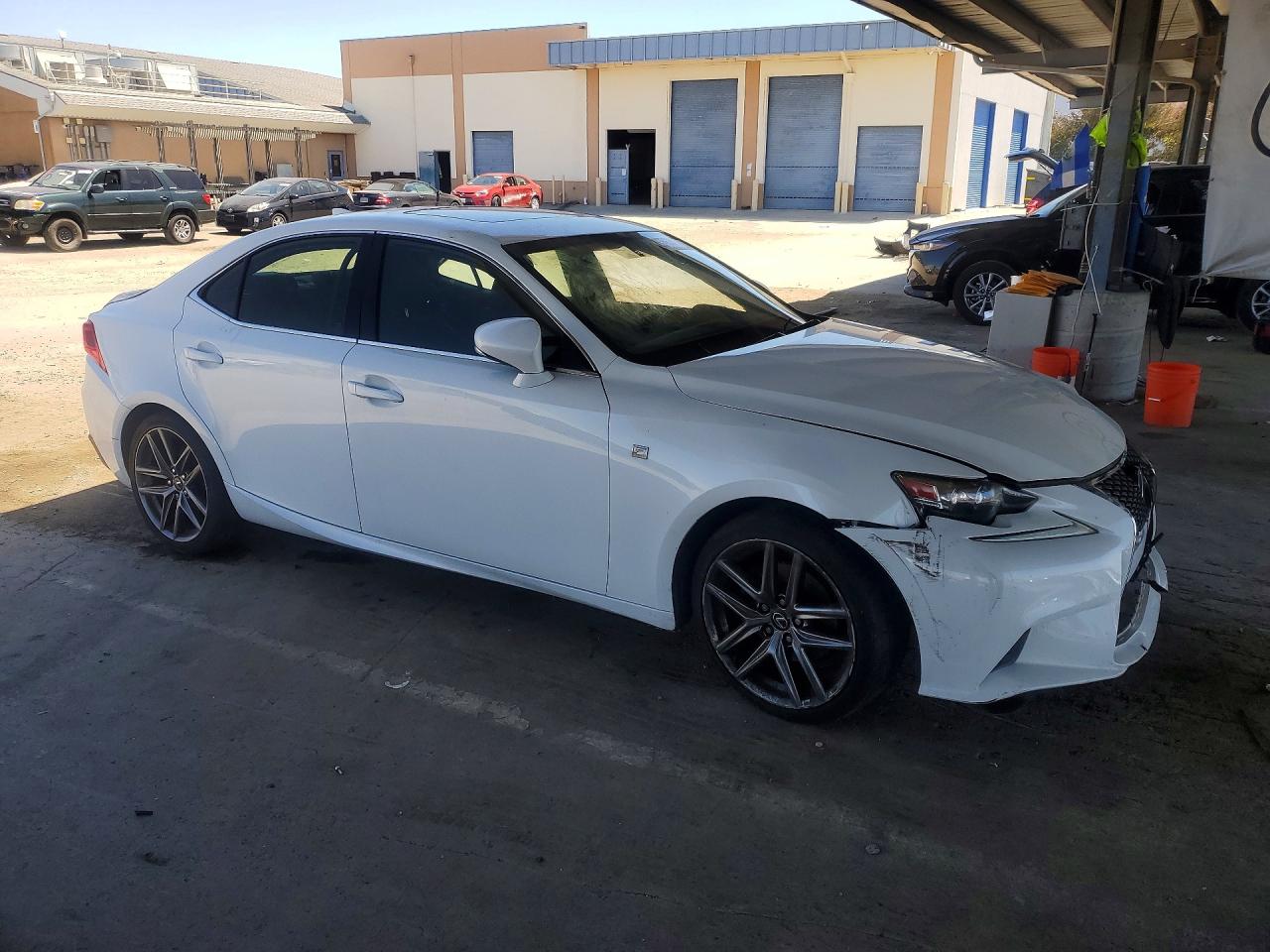 2015 Lexus Is 250 Белый vin: JTHBF1D29F5080174