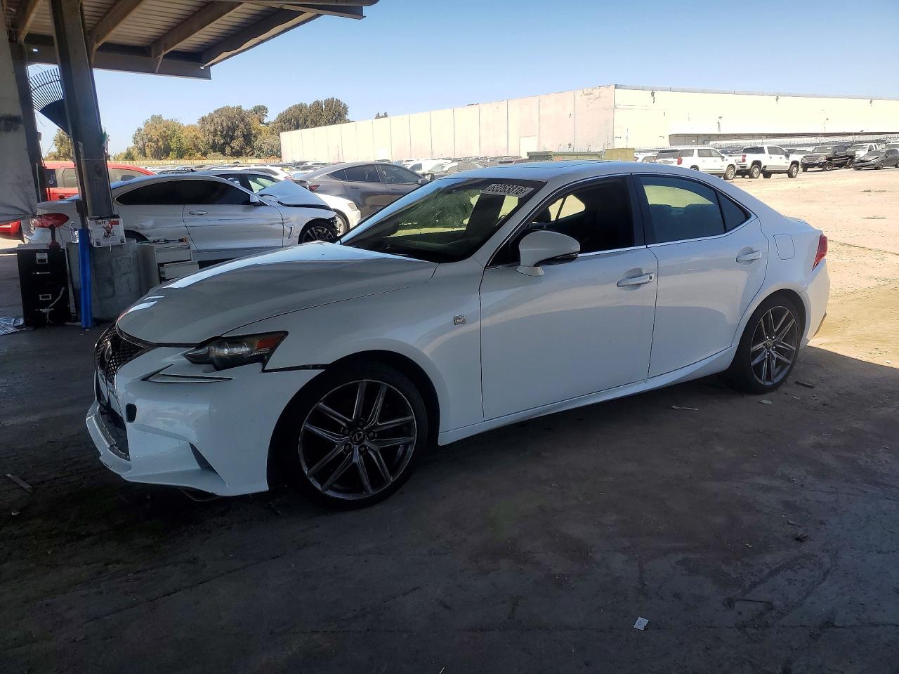 2015 Lexus Is 250 Белый vin: JTHBF1D29F5080174