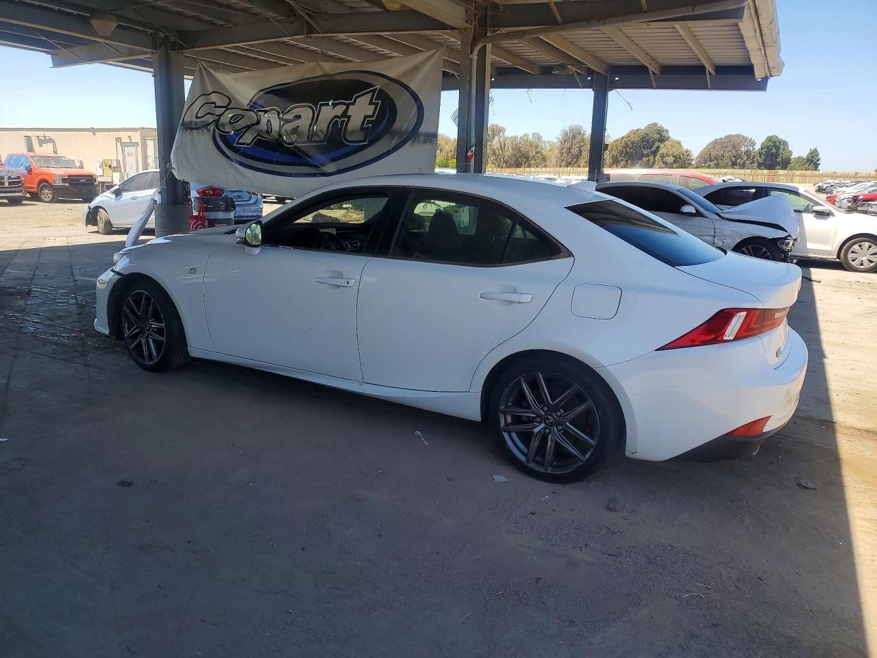 2015 Lexus Is 250 Белый vin: JTHBF1D29F5080174