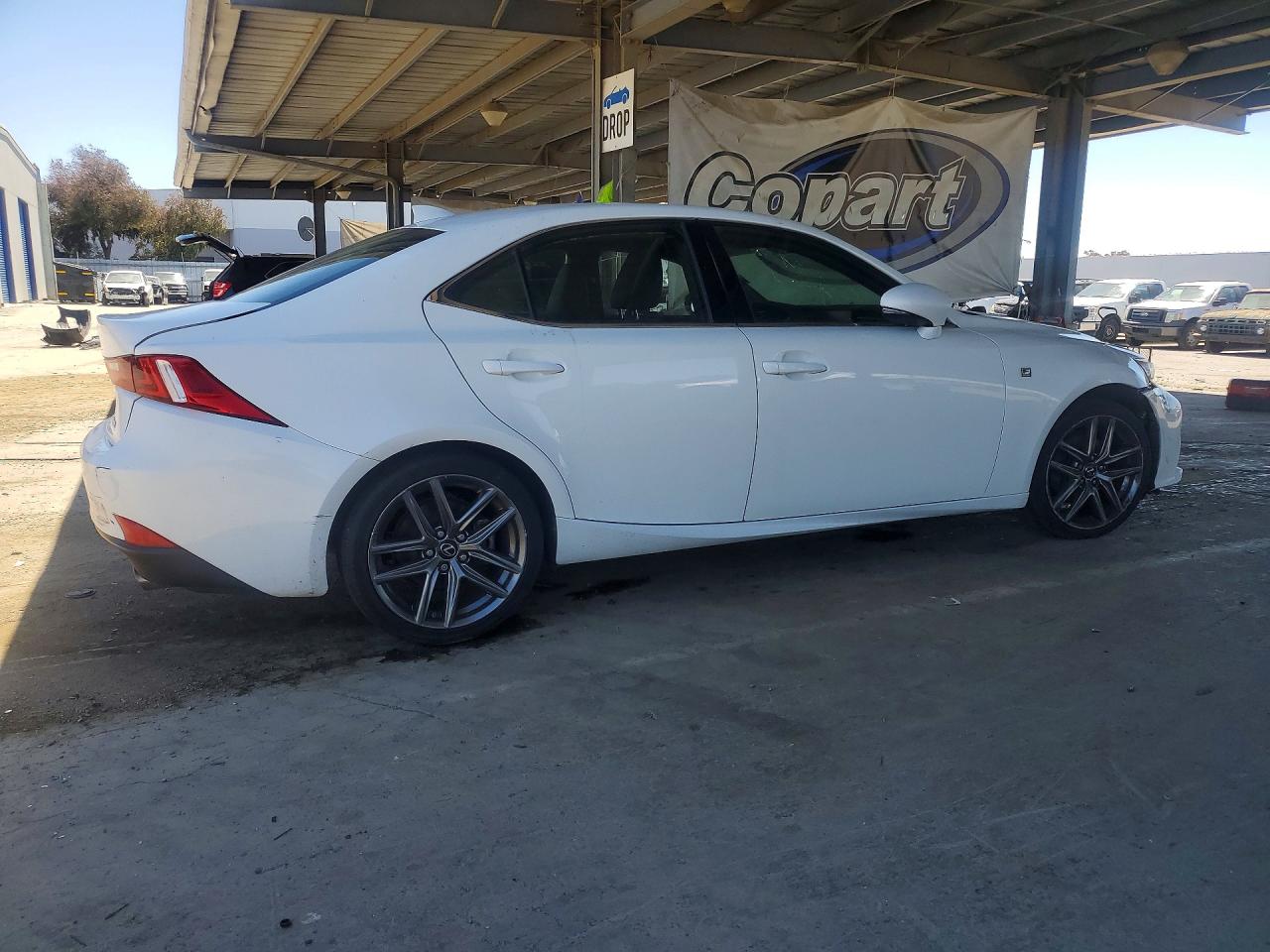 2015 Lexus Is 250 Белый vin: JTHBF1D29F5080174