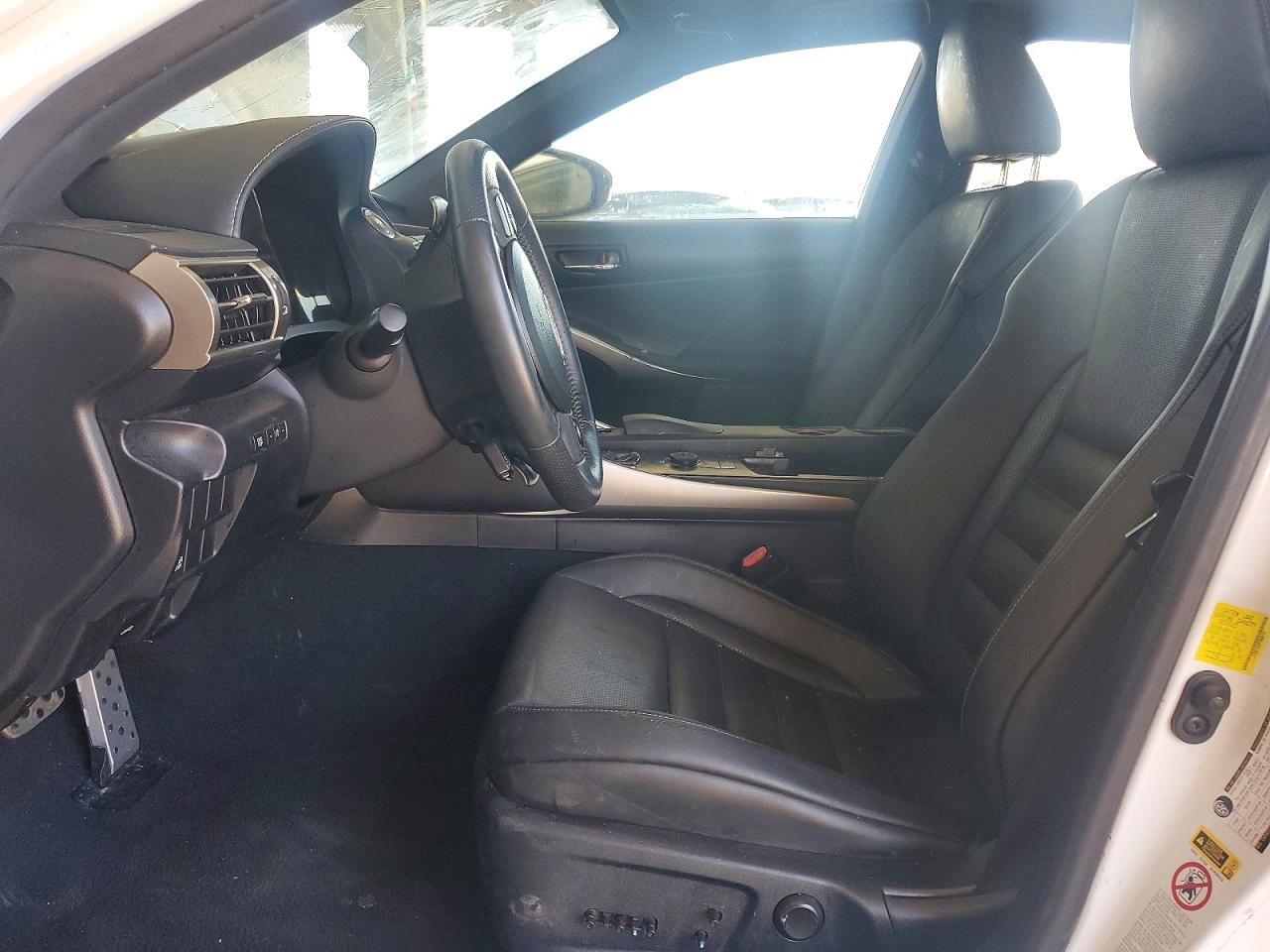 2015 Lexus Is 250 Белый vin: JTHBF1D29F5080174