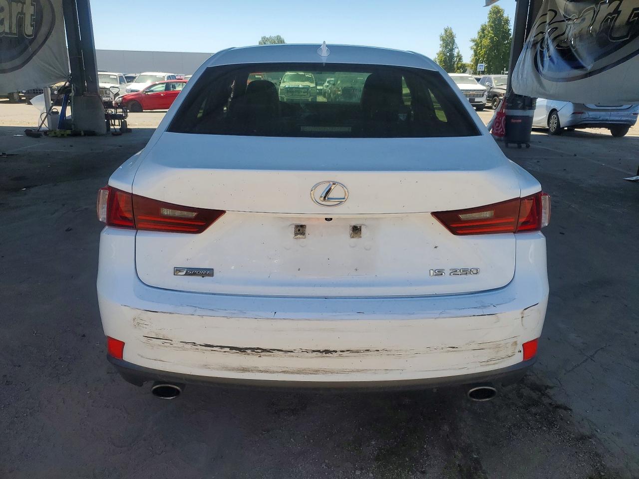 2015 Lexus Is 250 Белый vin: JTHBF1D29F5080174